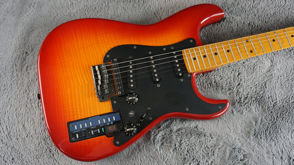 Casio PG-300 Refurbished MIDI Guitar 1980s - Red Burst