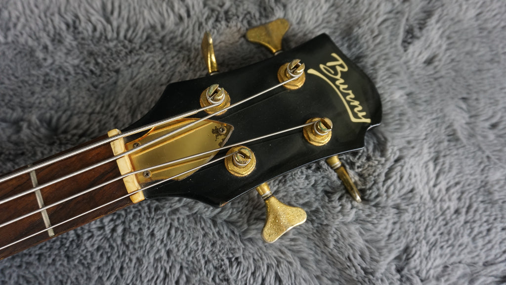 Burny XB-95H - Black Bass Guitar
