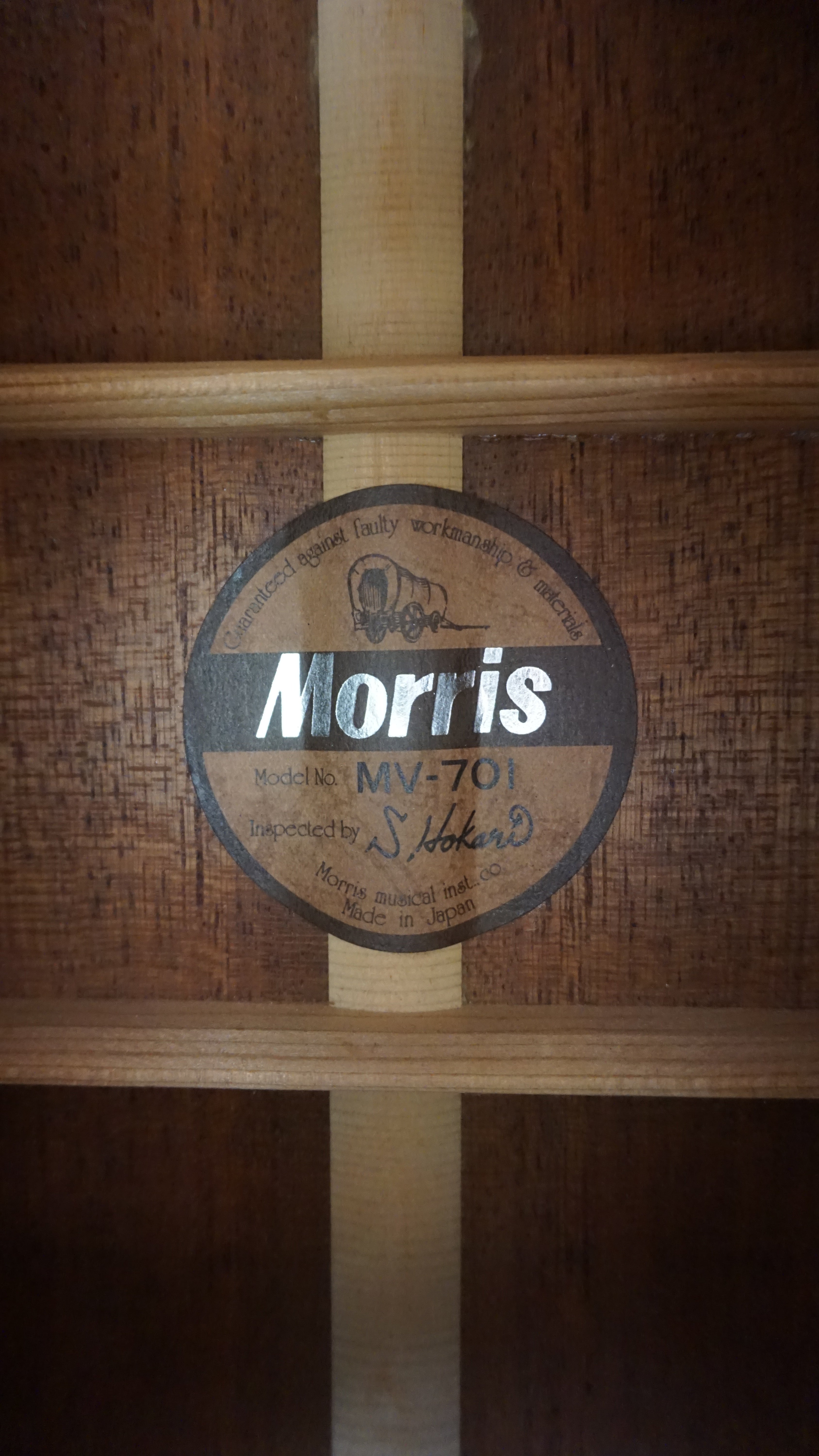 Morris MV-701 Vanguard Series Japan Acoustic