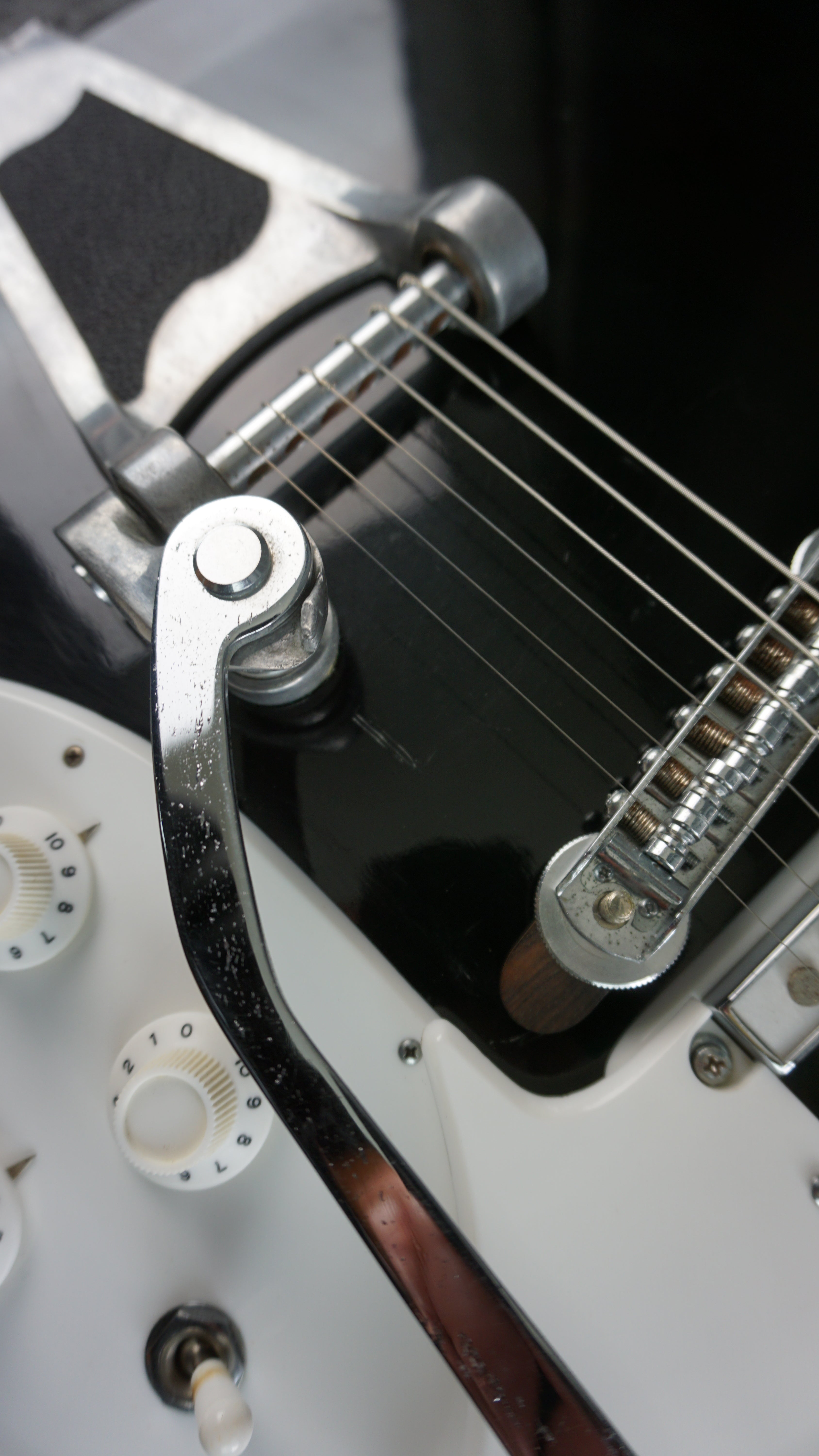 Guyatone SG42T 1960s - Black Super Rare Double Cut Japan