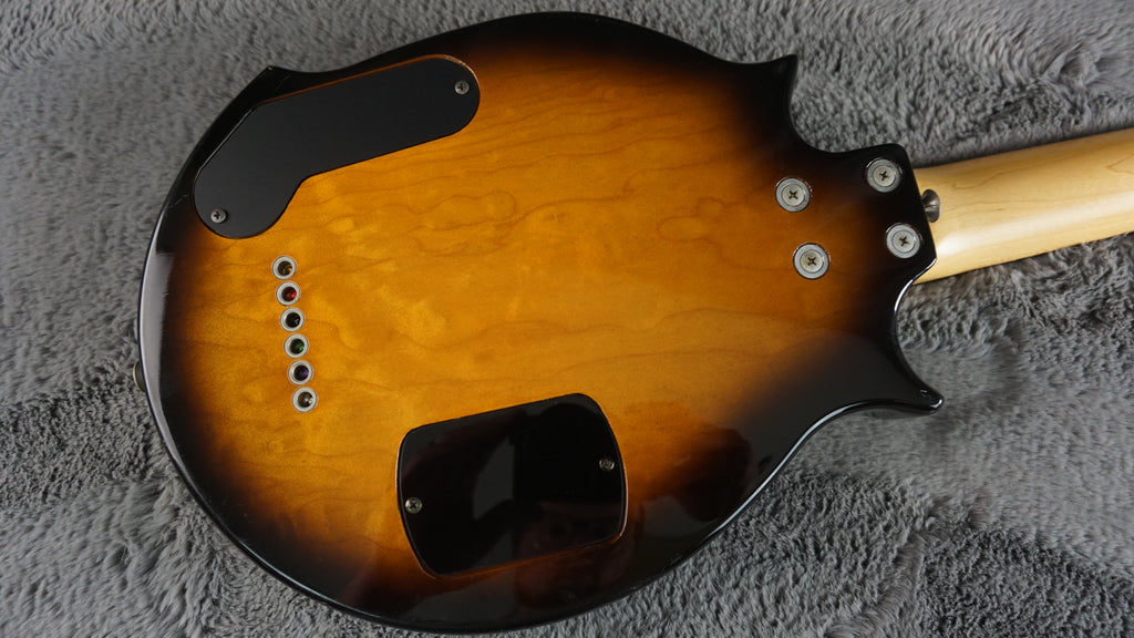 Morris Sound Circus Series Amplified Travel Guitar Japan Tobacco Burst