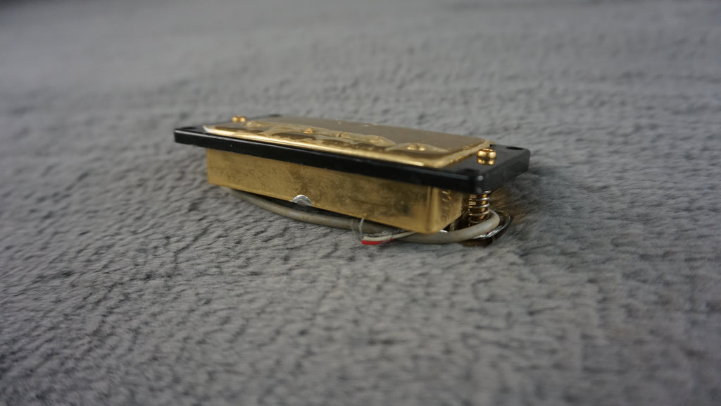 Tokai Humbucker Gold Cover w/ Black Pickup Ring - 2 Wire