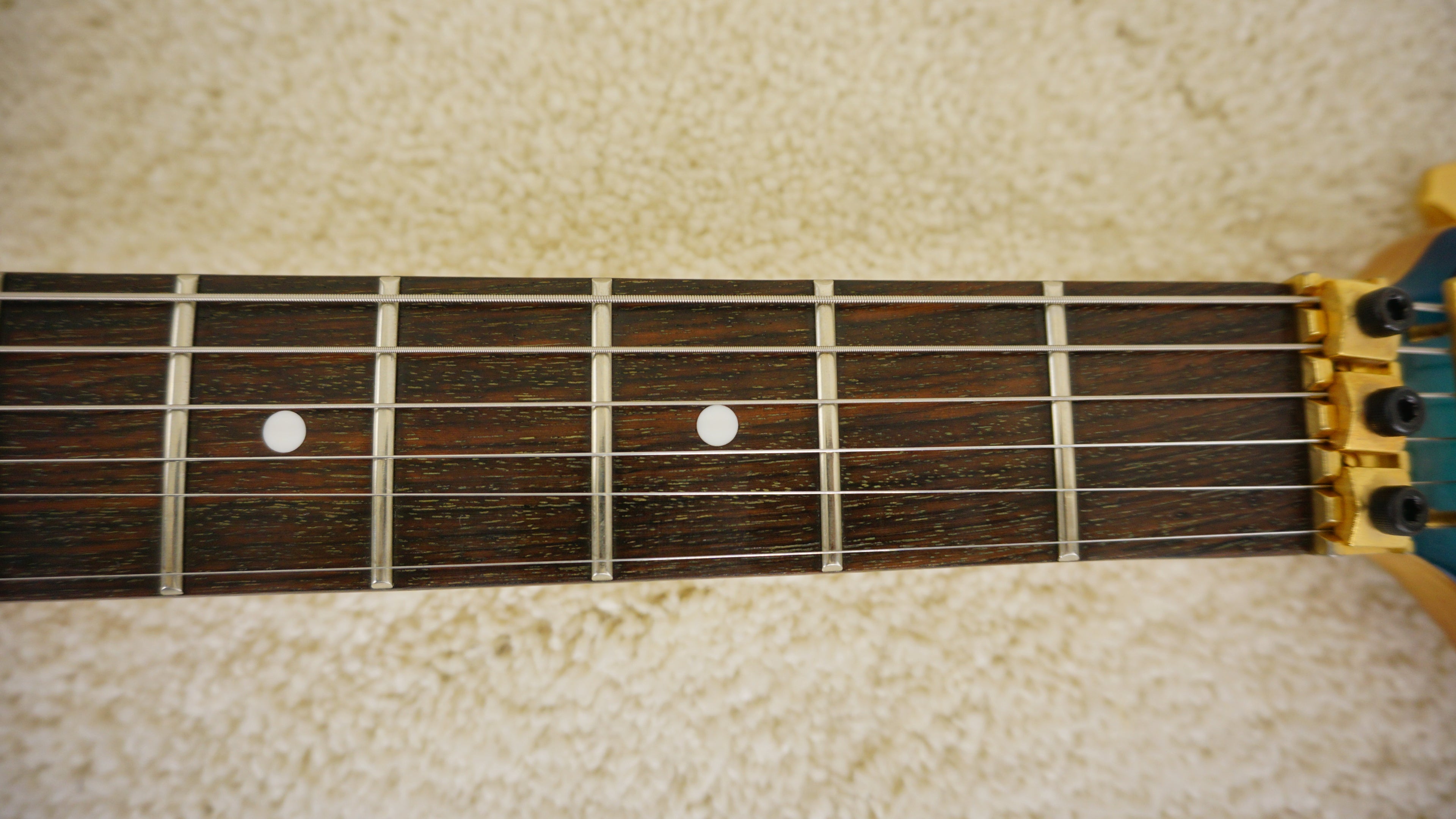 1995 Charvel SD-50 Made in Japan Trans Blue Burst HSS Electric Guitar