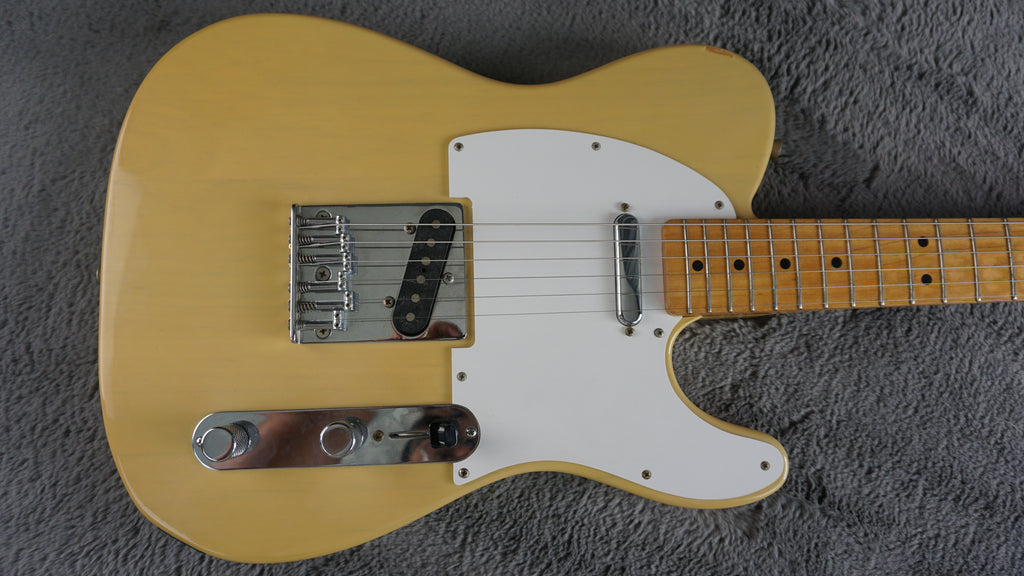 2007 Fender Japan Telecaster Transparent Blonde - Maple Neck