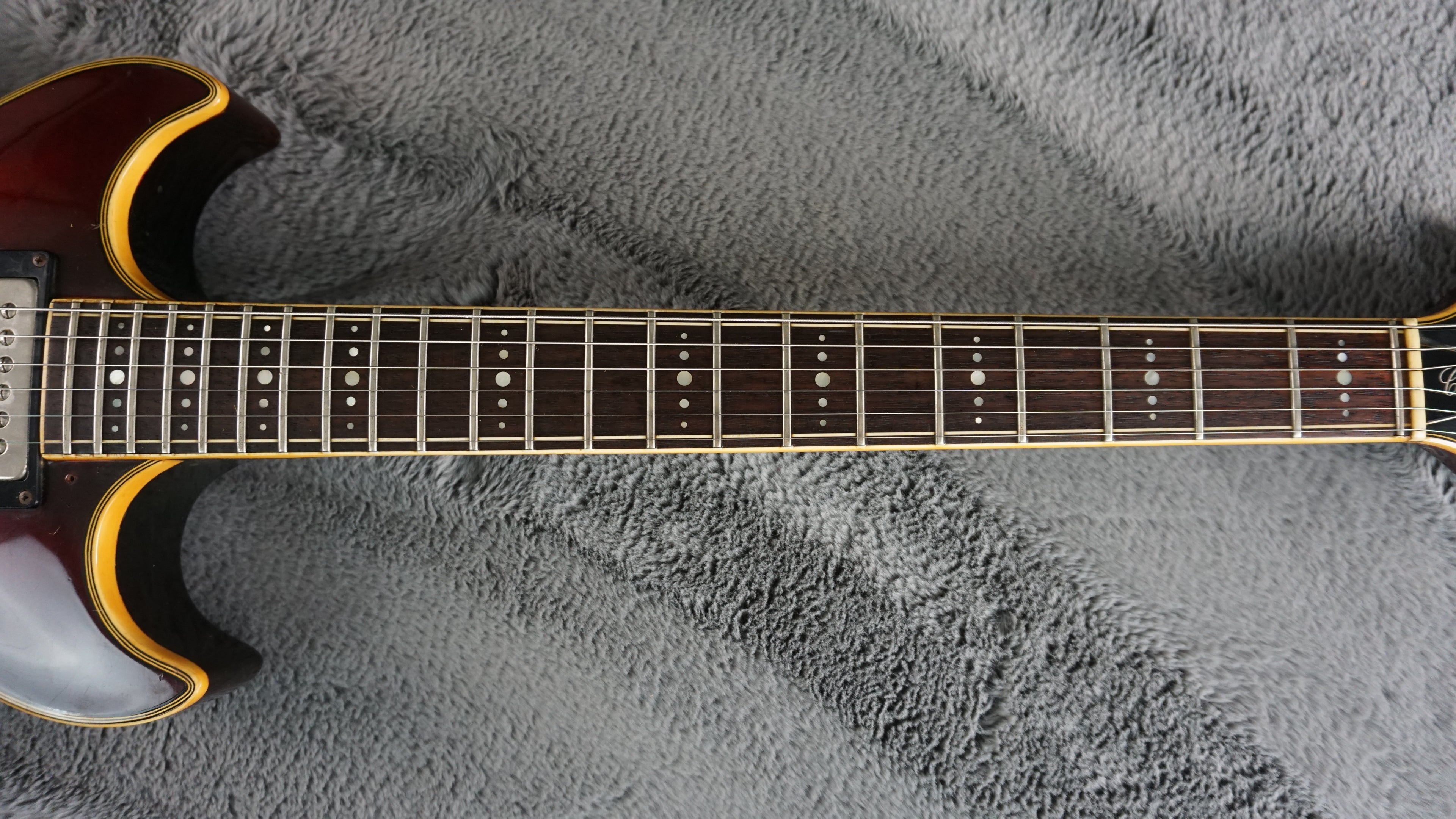 ELK Tiara Custom Double Cutaway - Trans Red Japan Uber Rare