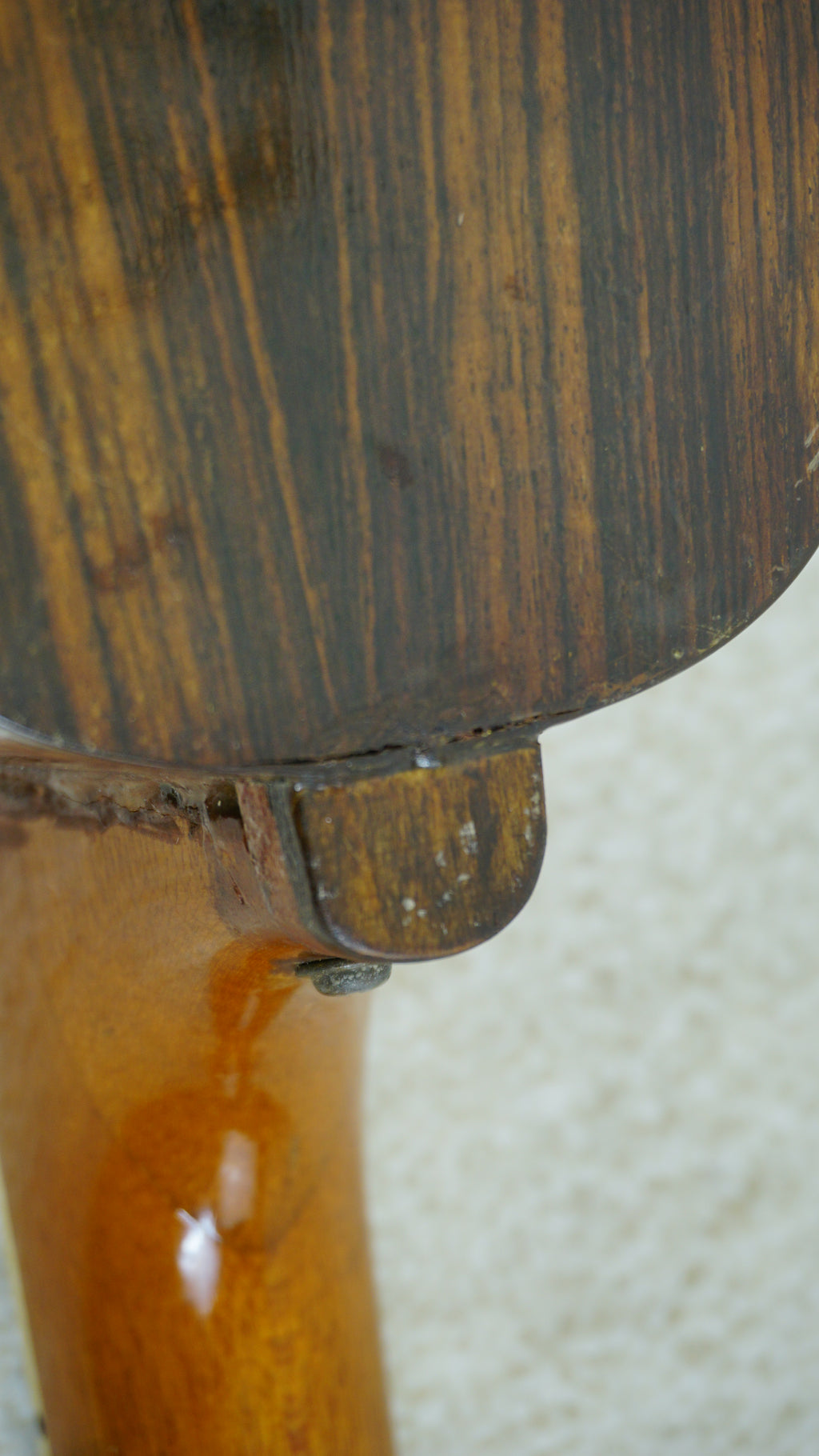 Thumb Mandolin Japan Mandolin - Natural - Neck Heel Repair