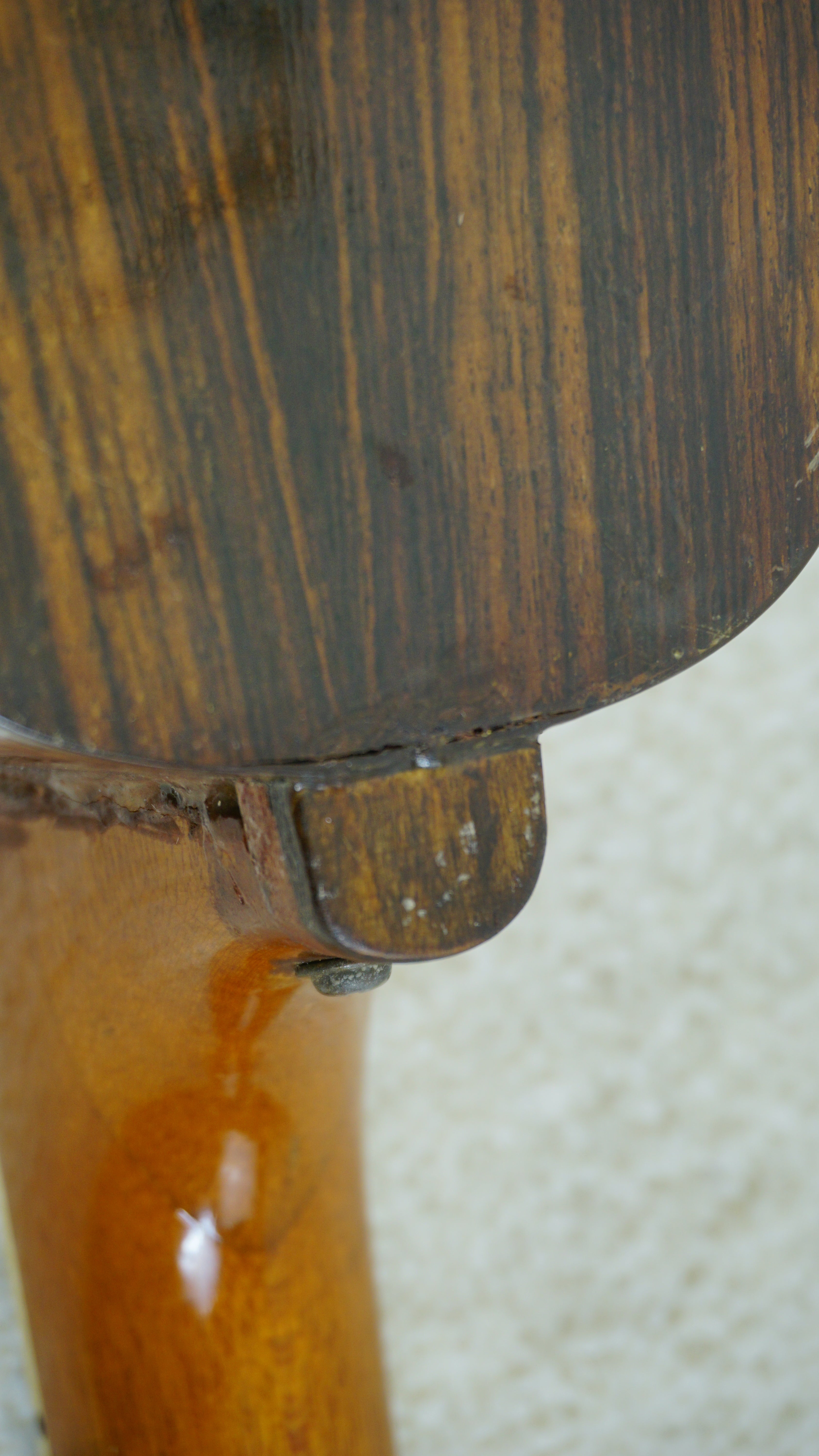 Thumb Mandolin Japan Mandolin - Natural - Neck Heel Repair
