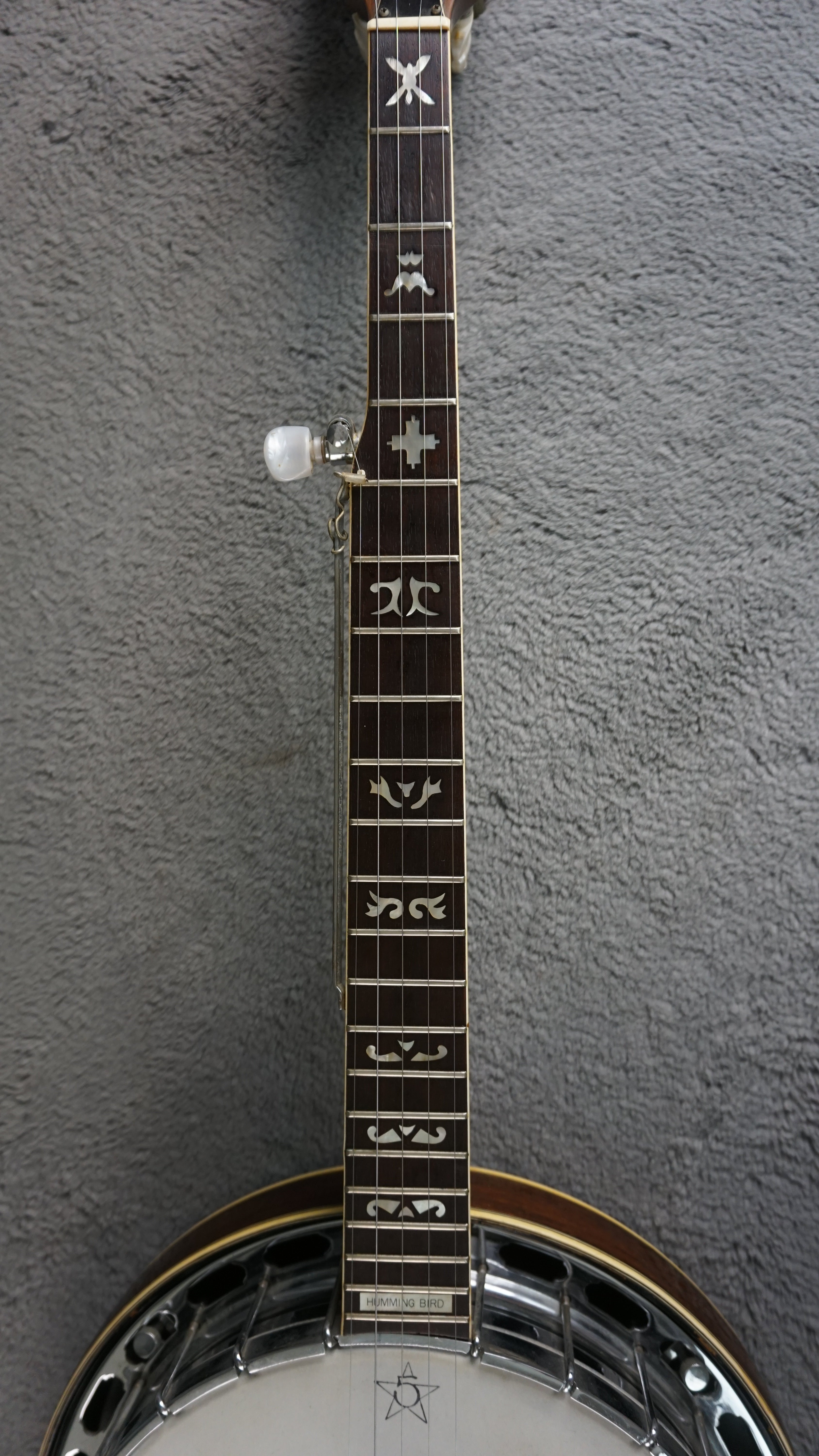Tokai Hummingbird 5-String Resonator Banjo MIJ w/ D-Tuners & Hard Case