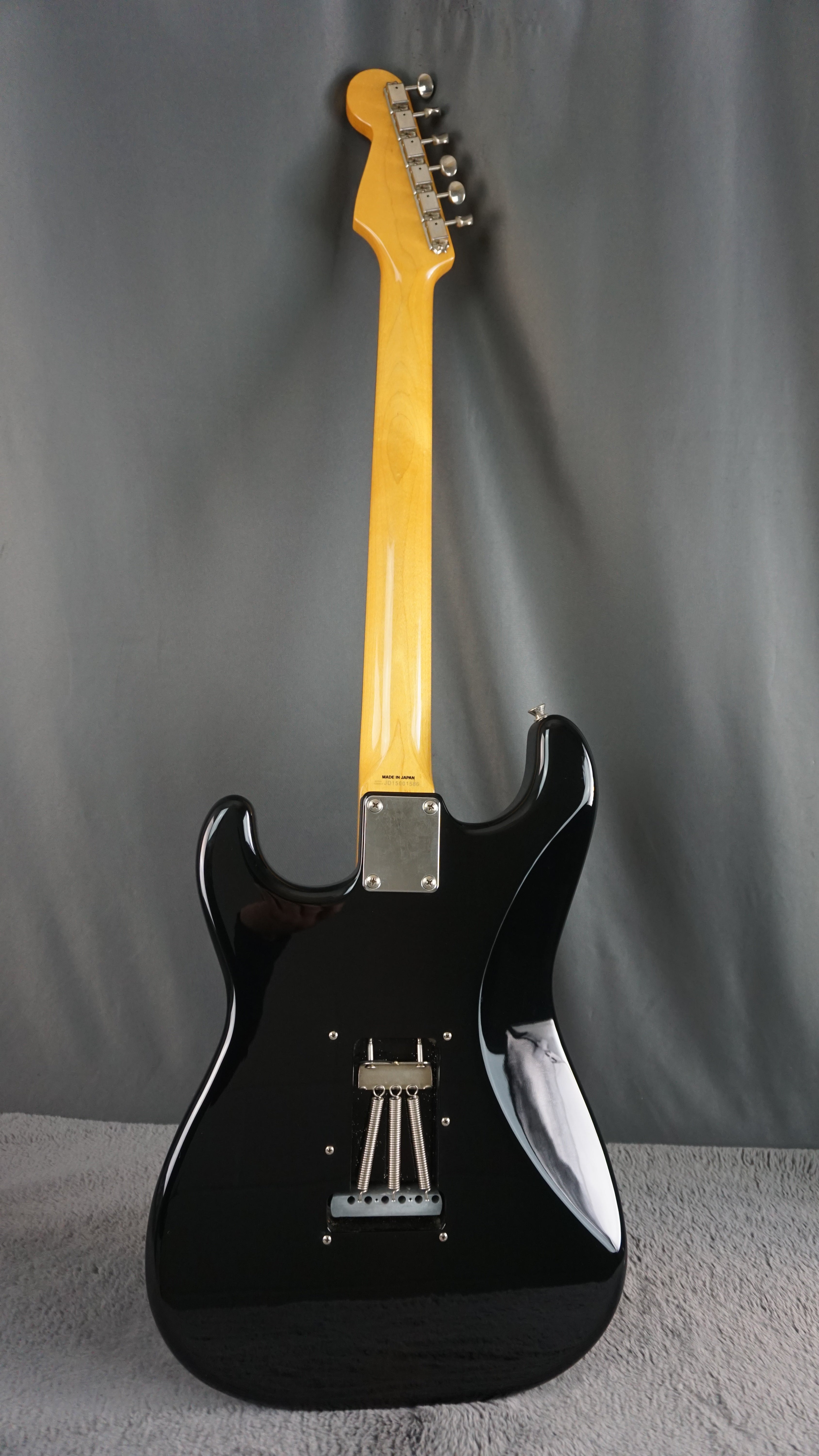 Fender Japan ST62-TX Stratocaster Black Crafted in Japan CIJ 2015 Texas Special Pickups