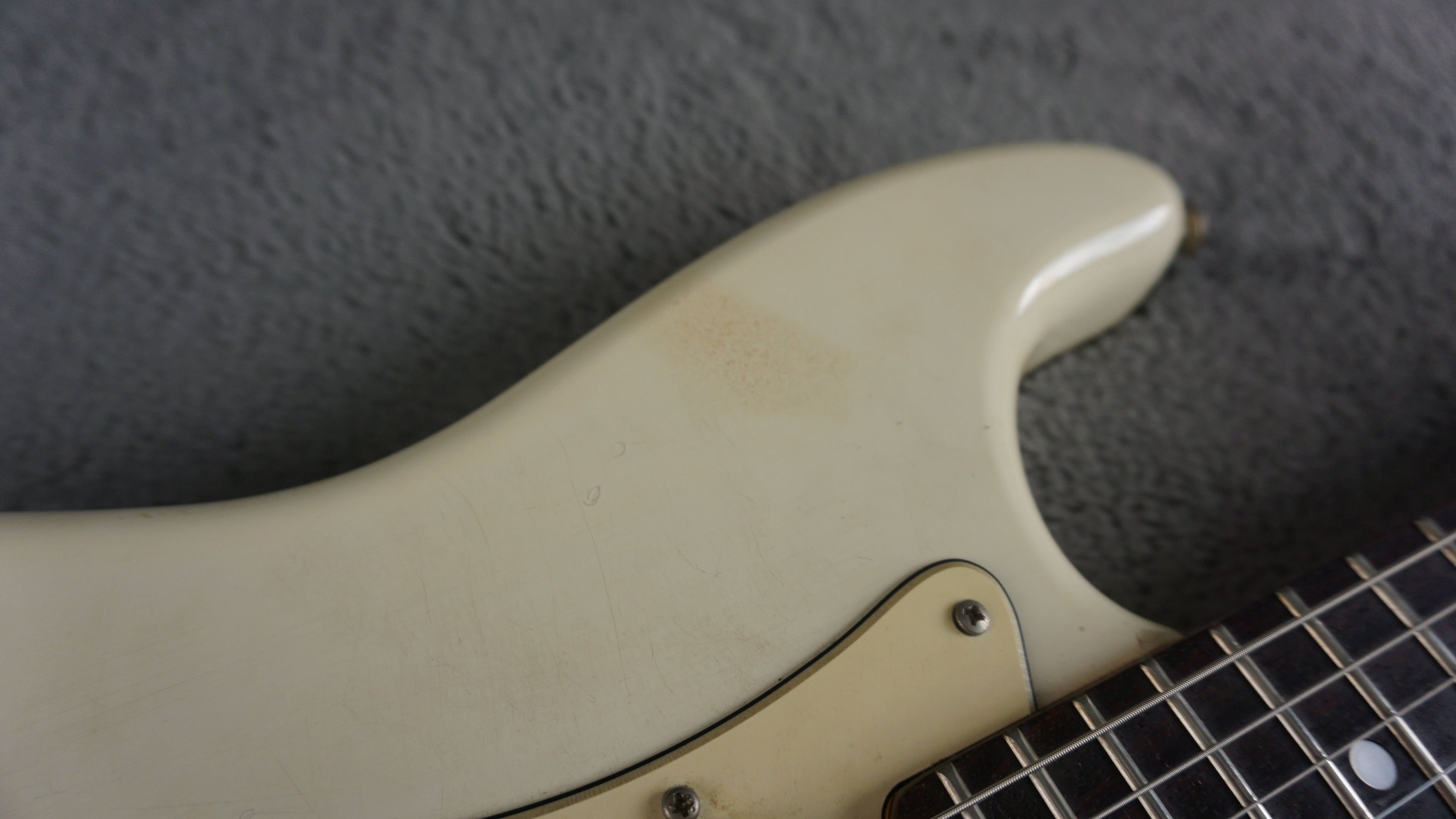 Westminster Electric Guitar - White - Japan w/ Hard Case