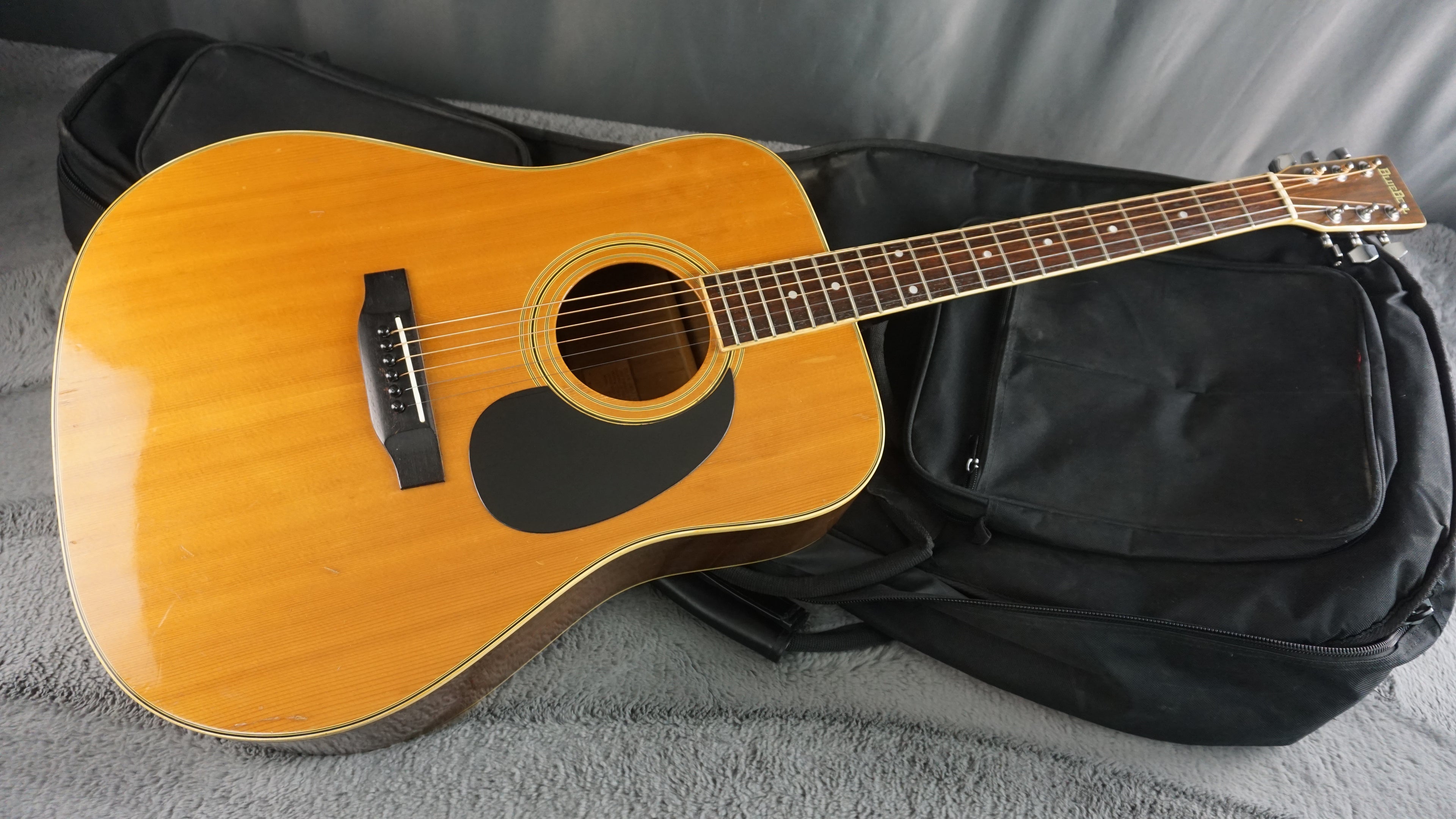 Blue Bell W-200 Vintage MIJ Dreadnought Acoustic Guitar