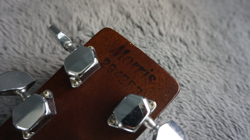Morris MD-505 Vintage MIJ Dreadnought Acoustic Guitar w/ Hard Case