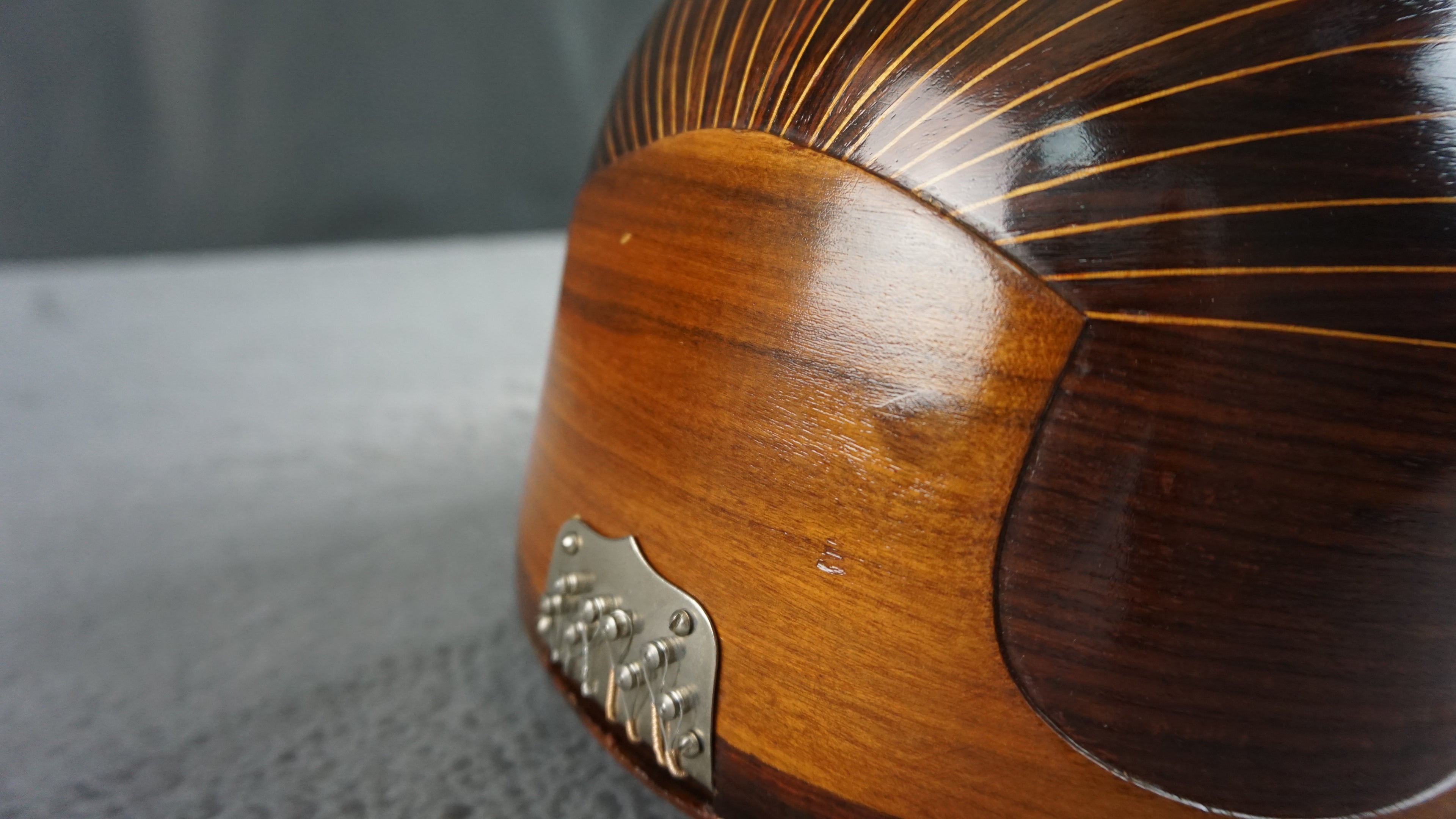 Kunishima NM8 Bowl Back Mandolin w/ Hard Case Vintage Japan