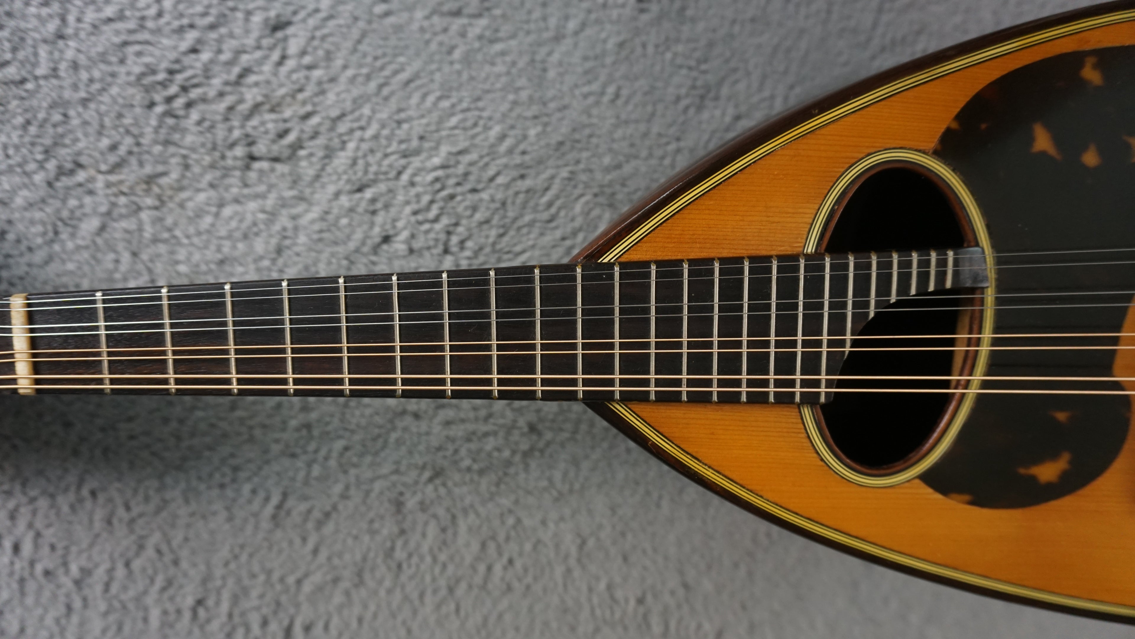 Kunishima NM8 Bowl Back Mandolin w/ Hard Case Vintage Japan