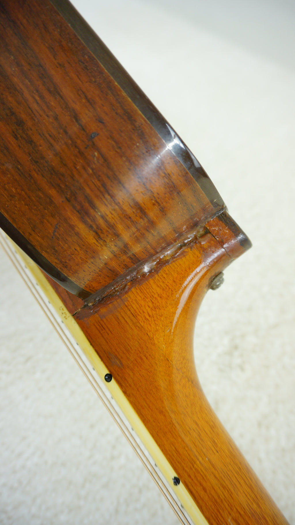 Thumb Mandolin Japan Mandolin - Natural - Neck Heel Repair
