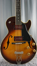 Terada HM Semi Hollowbody Electric Guitar Sunburst - Japan w/ Case