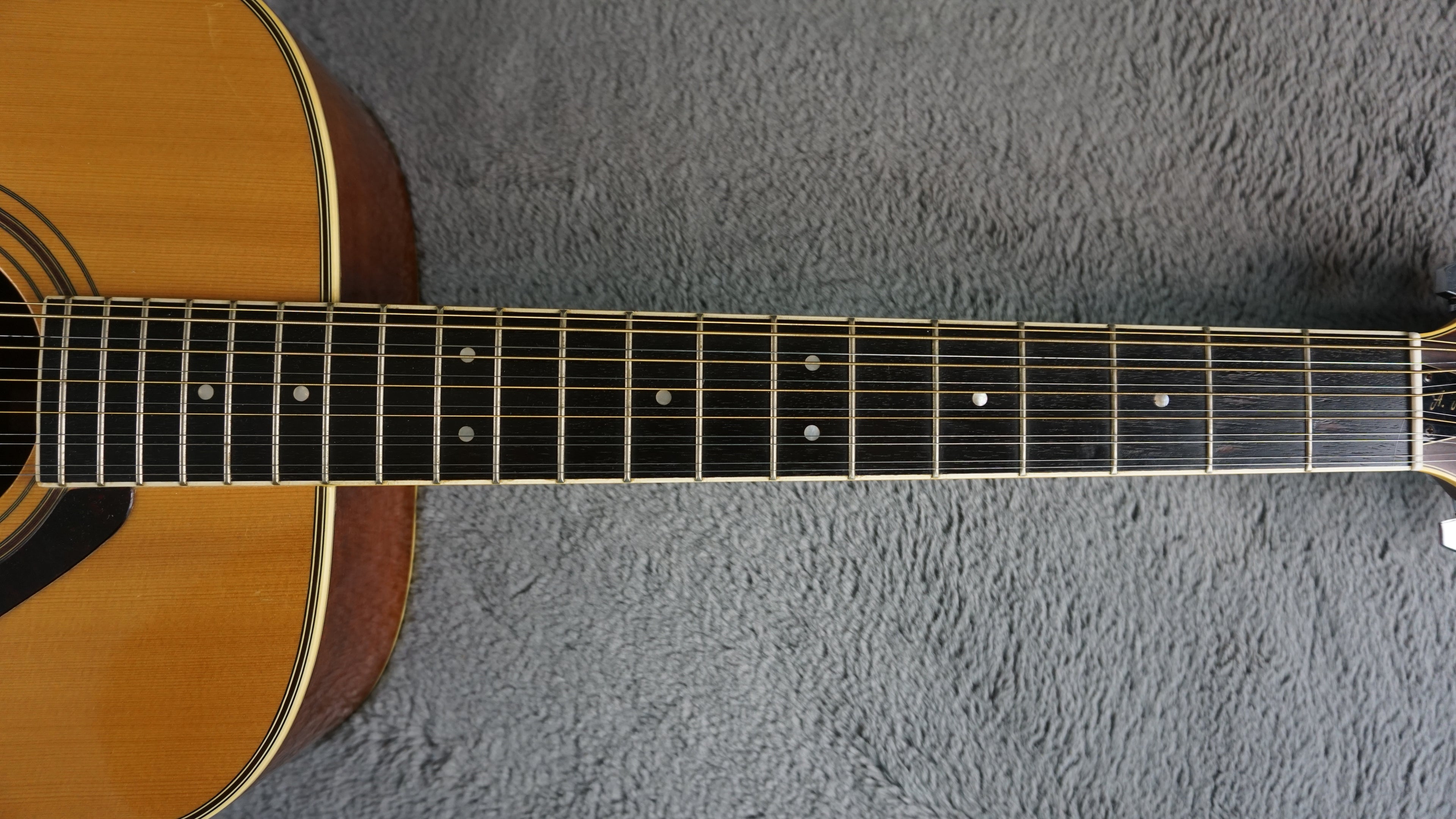 Yamaha L12-5A 12-String Acoustic Guitar MIJ w/ Original Hard Case