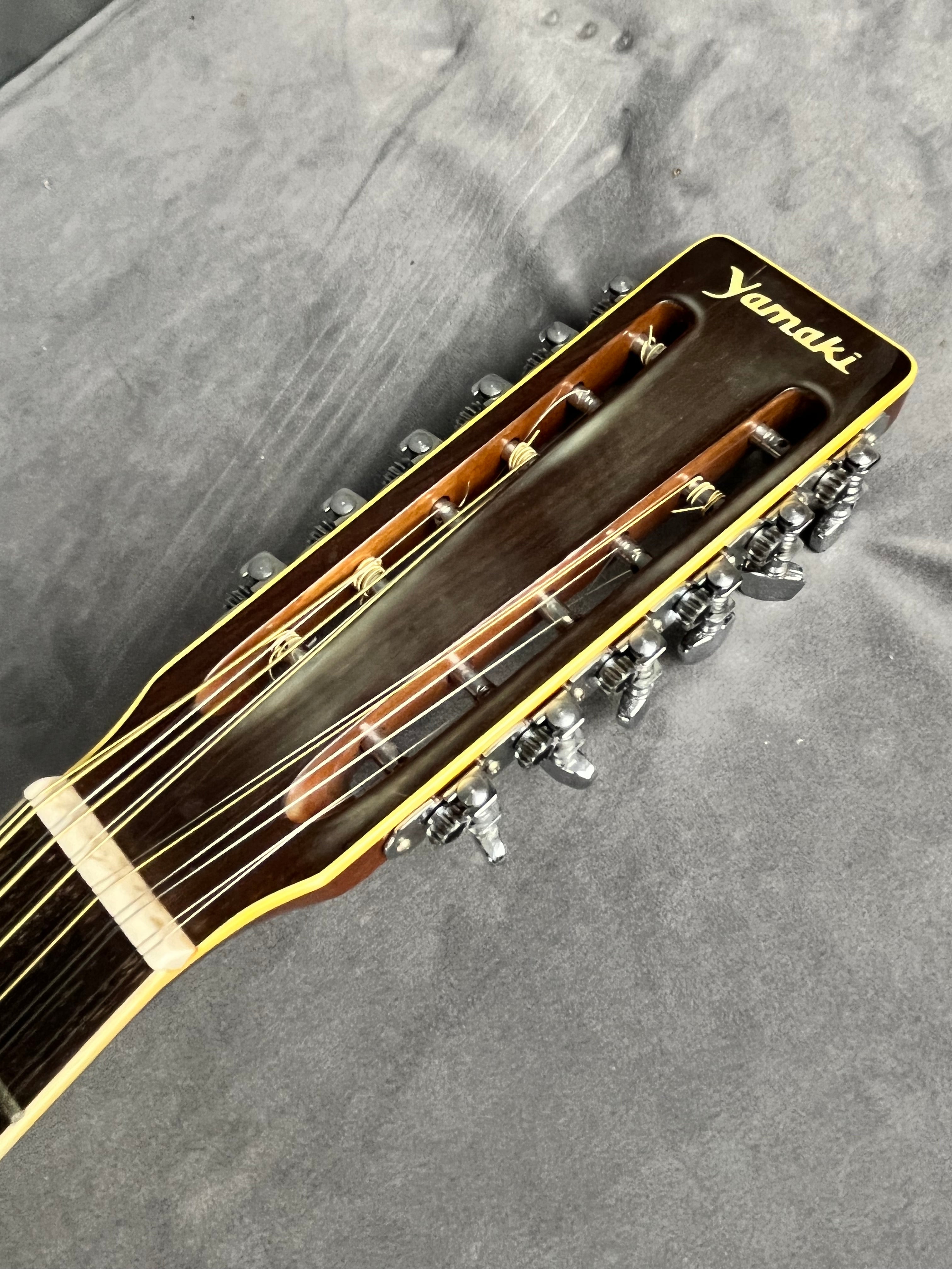 Yamaki YW-30 12 String Rare MIJ! Slotted Headstock 1971?