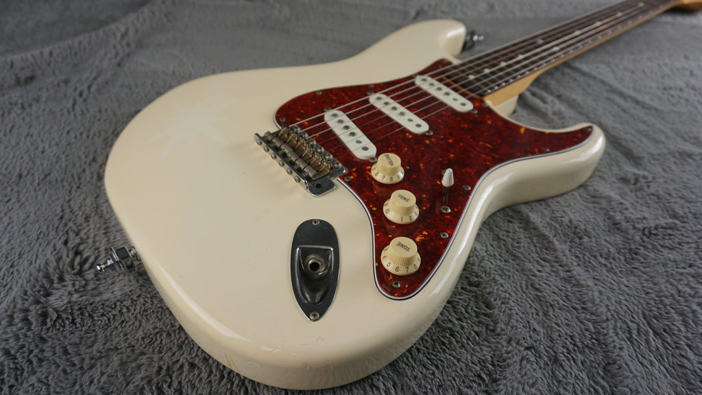Fender Japan Stratocaster Vintage White MIJ w/ Gotoh Tuners 02-04