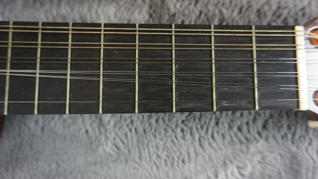 Tsunao Kubo 1986 Hand Built Japan Folk 12-String Acoustic Rare