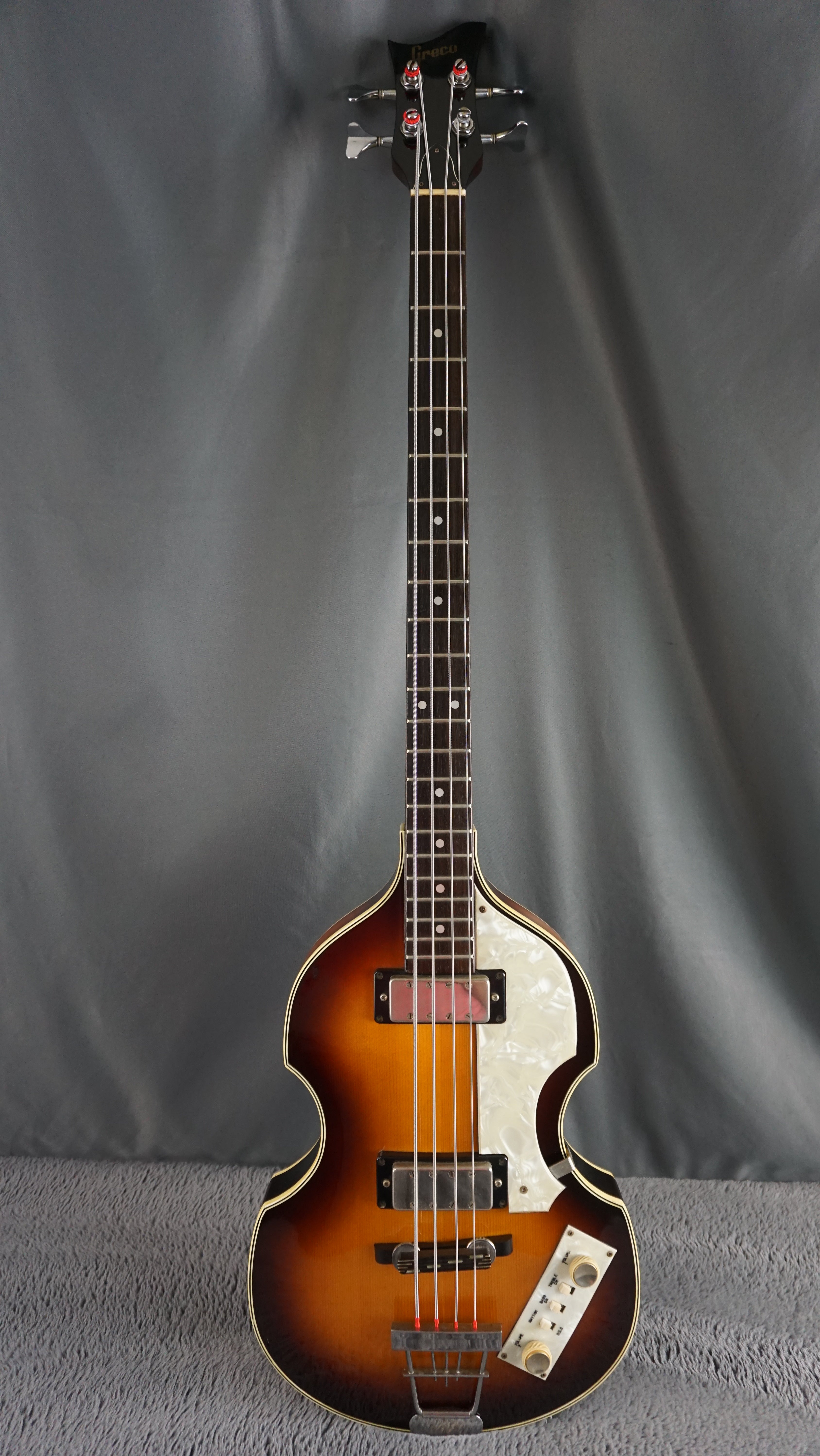 Greco Violin Bass - Sunburst Japan 4-String Bass