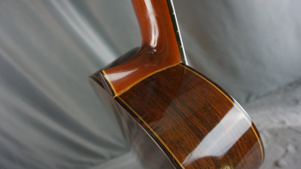 El Mesmre S-1976 Japan Classical Guitar w/ Hard Case Rare Solid Woods