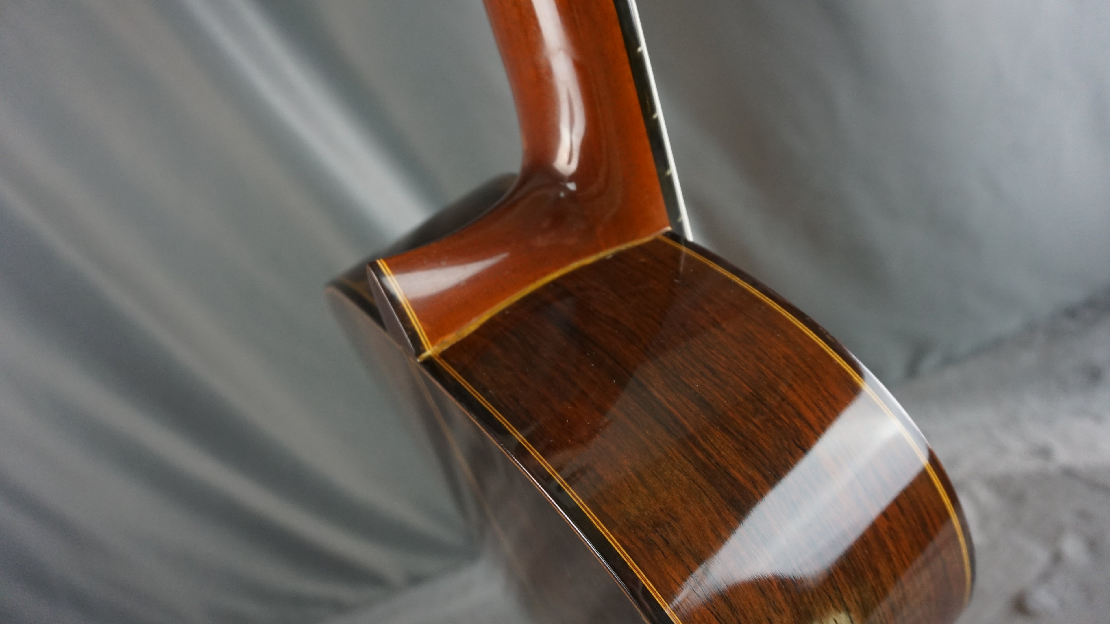 El Mesmre S-1976 Japan Classical Guitar w/ Hard Case Rare Solid Woods
