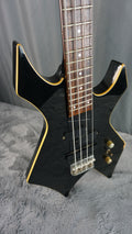 Burny XB-95H - Black Bass Guitar