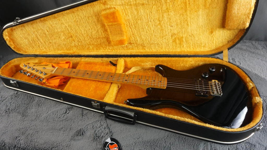 Aquarius Kawai Original Black MIJ Electric Guitar w/ Hard Case