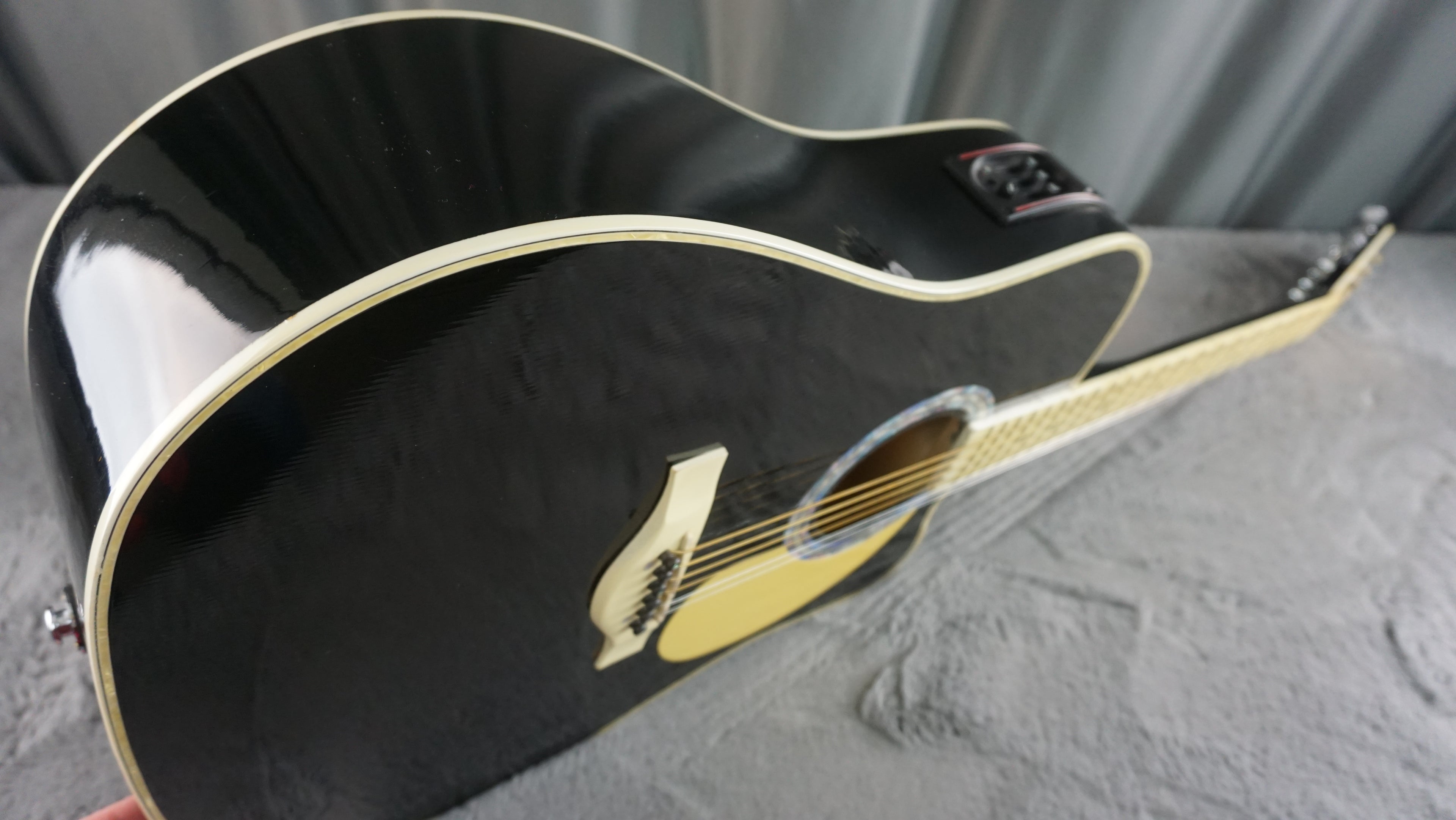 Esteban Vl-100 - Black Acoustic Guitar