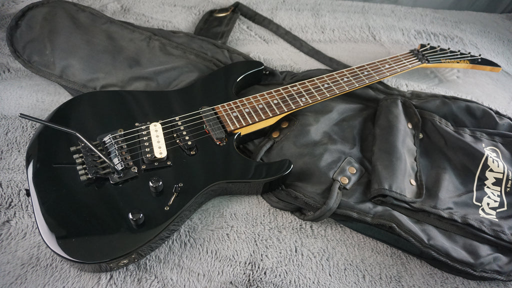 Kramer HSH - Black MIJ Electric Guitar
