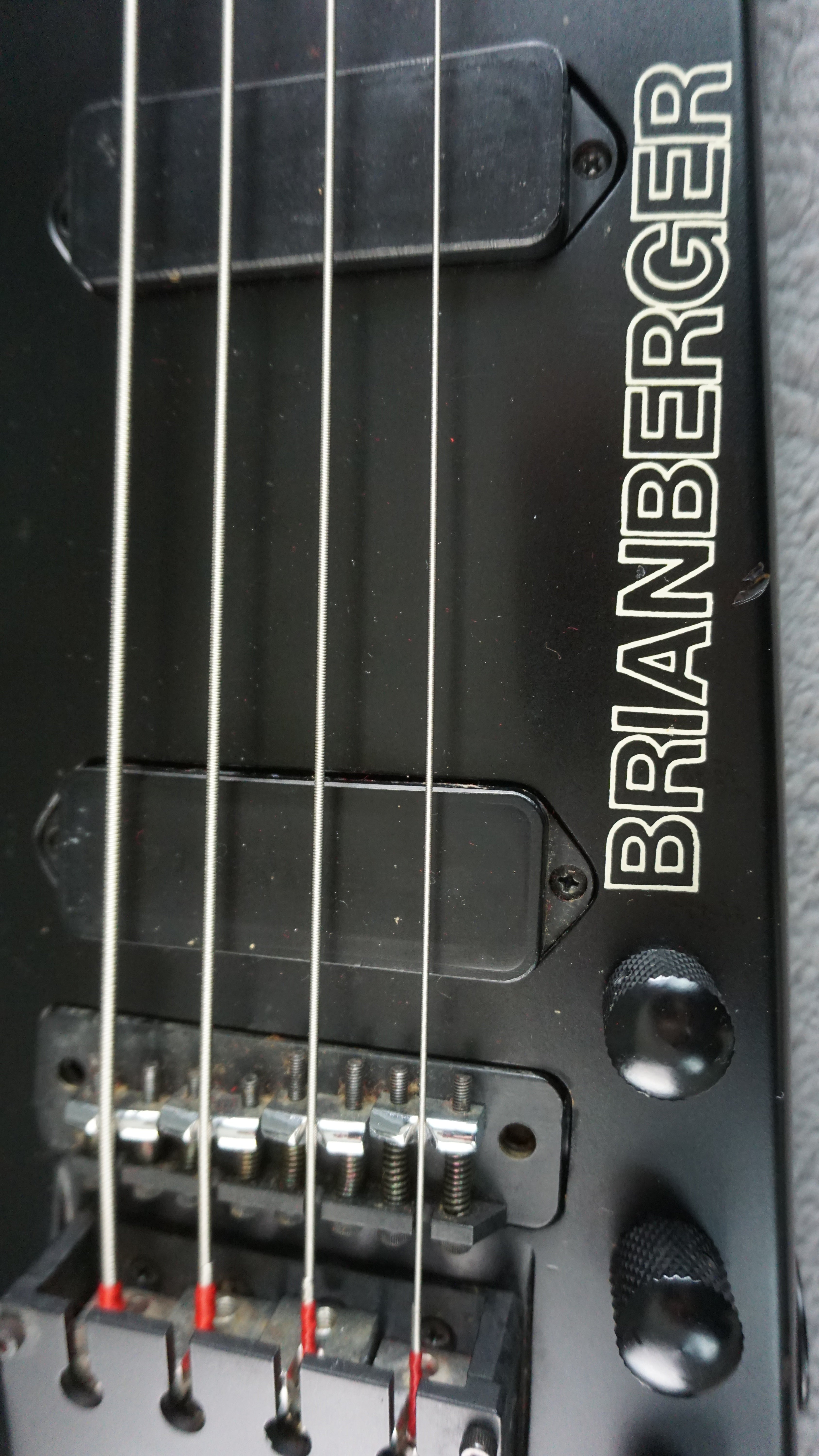 Mavis Brianberger Headless Bass 80s - Black Japan Vintage