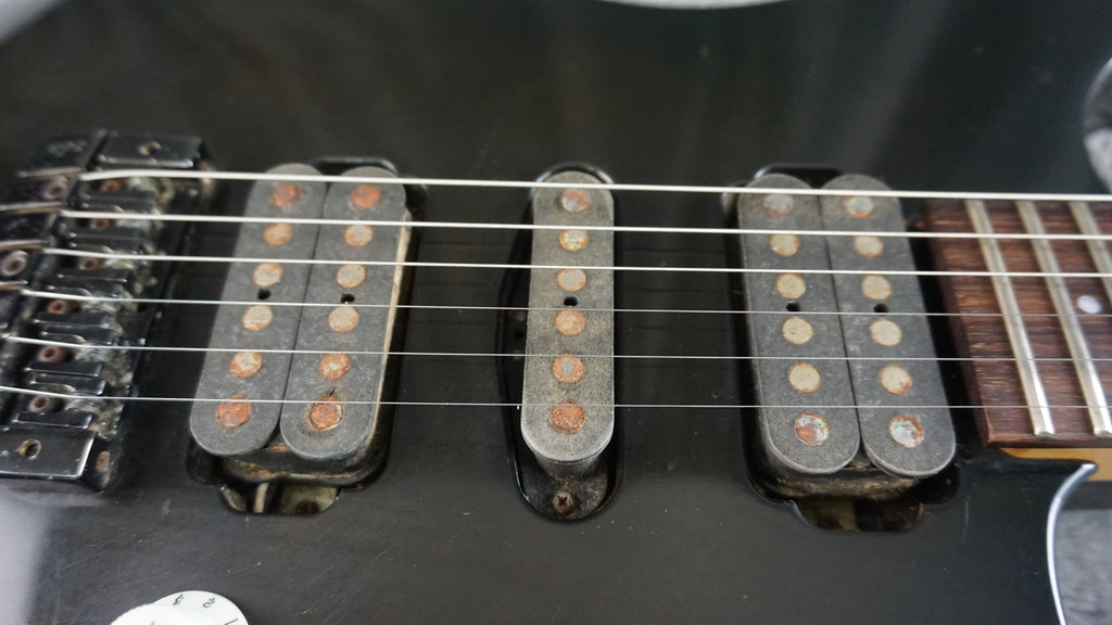 Fernandes HSH - Black Japan Electric Guitar