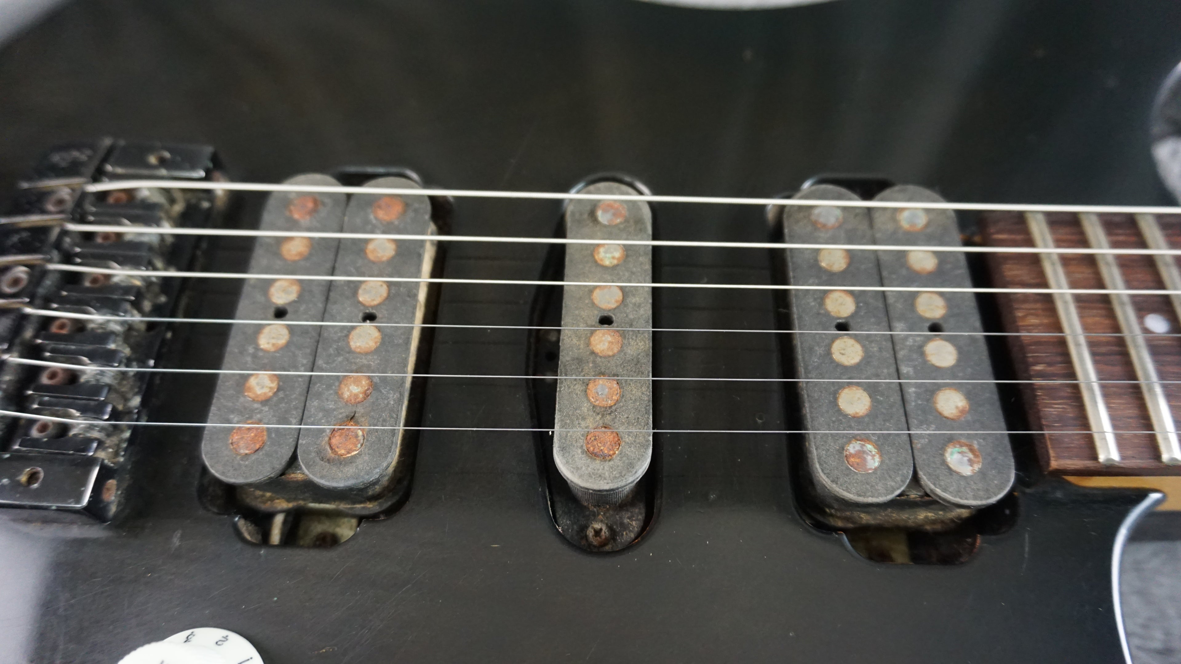 Fernandes HSH - Black Japan Electric Guitar