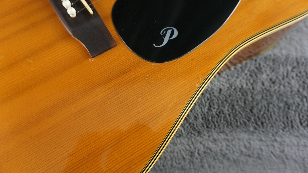 Pearl PF-770 71-72 - Natural Acoustic Guitar Rare