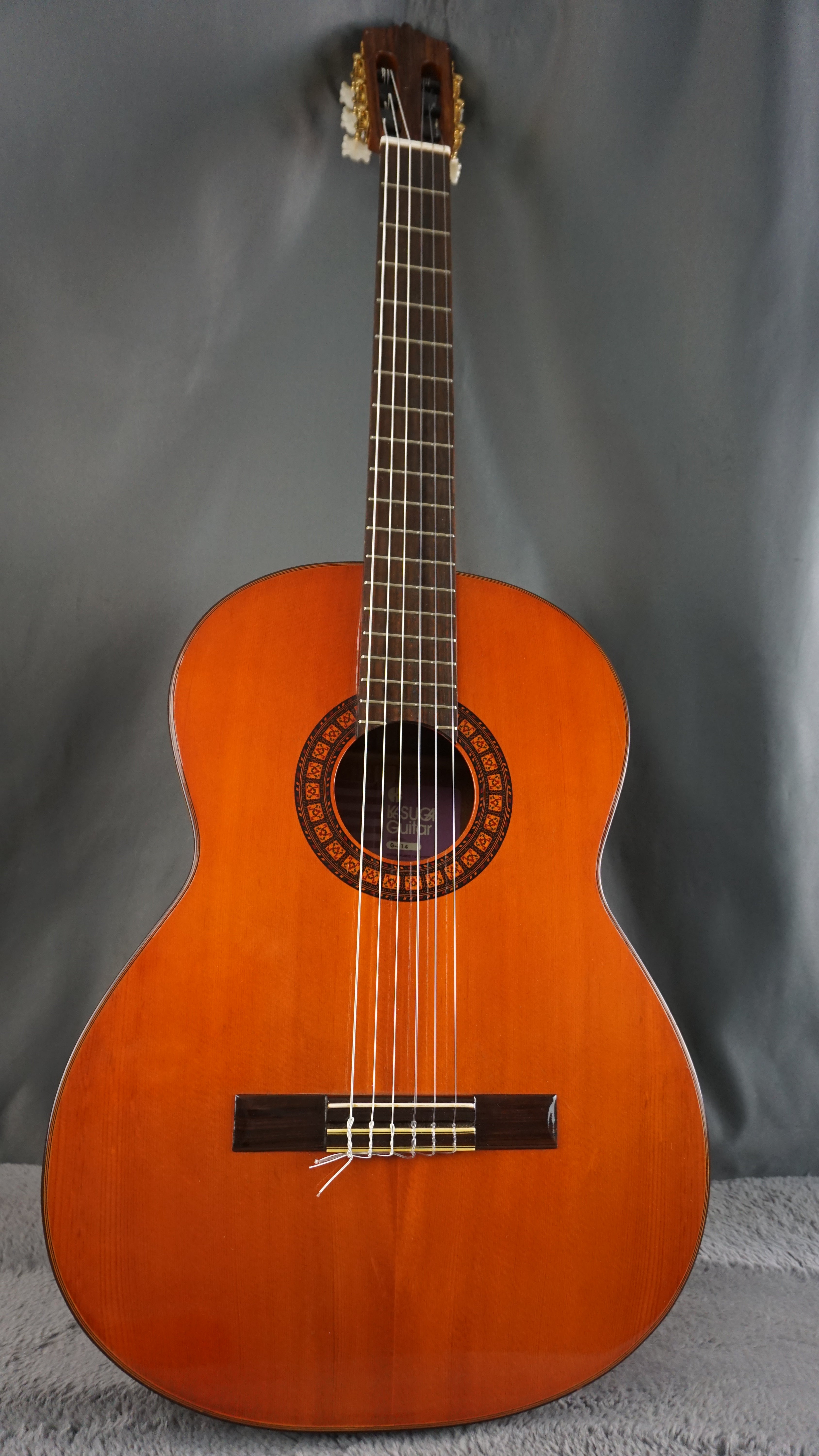 Kasuga G-314 Classical Acoustic Guitar Made in Japan w/ Hard Case
