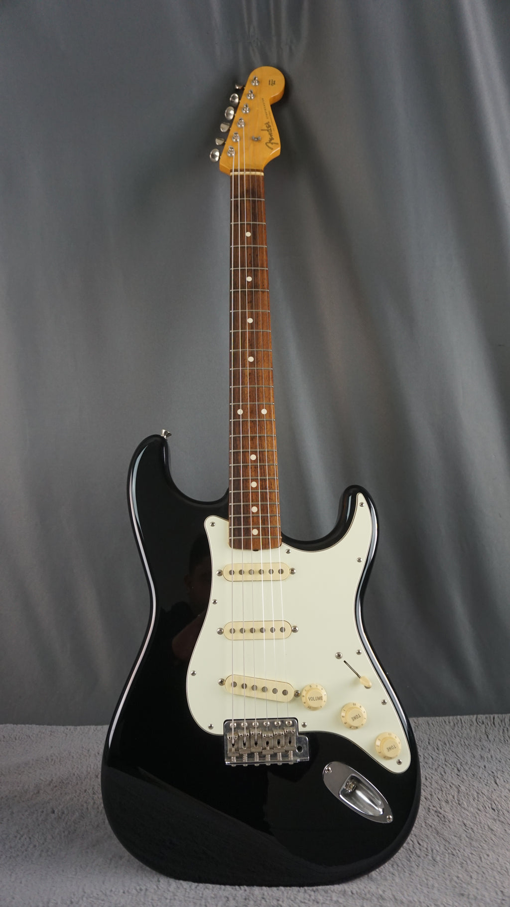 Fender Japan ST62-TX Stratocaster Black Crafted in Japan CIJ 2015 Texas Special Pickups