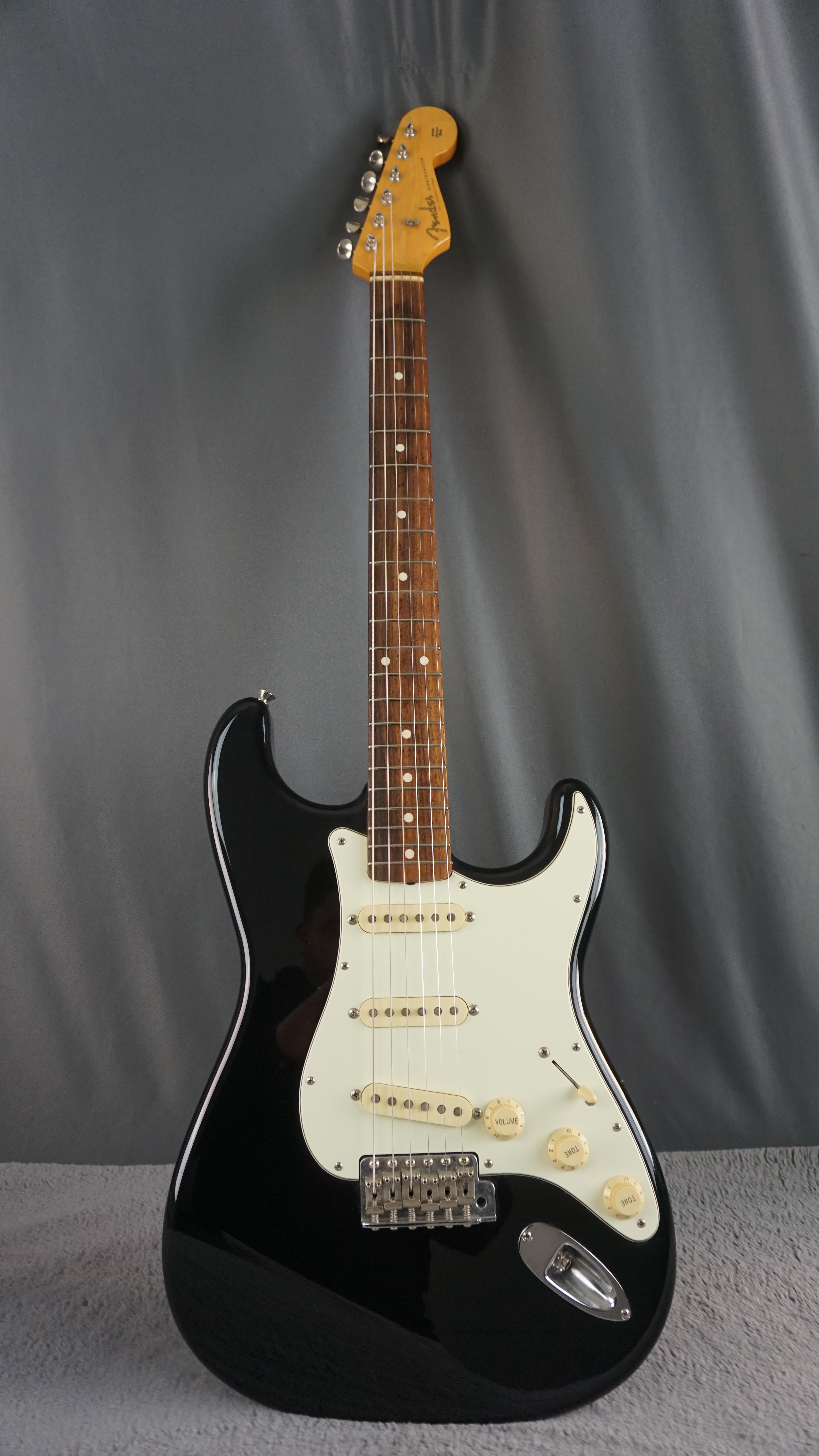 Fender Japan ST62-TX Stratocaster Black Crafted in Japan CIJ 2015 Texas Special Pickups