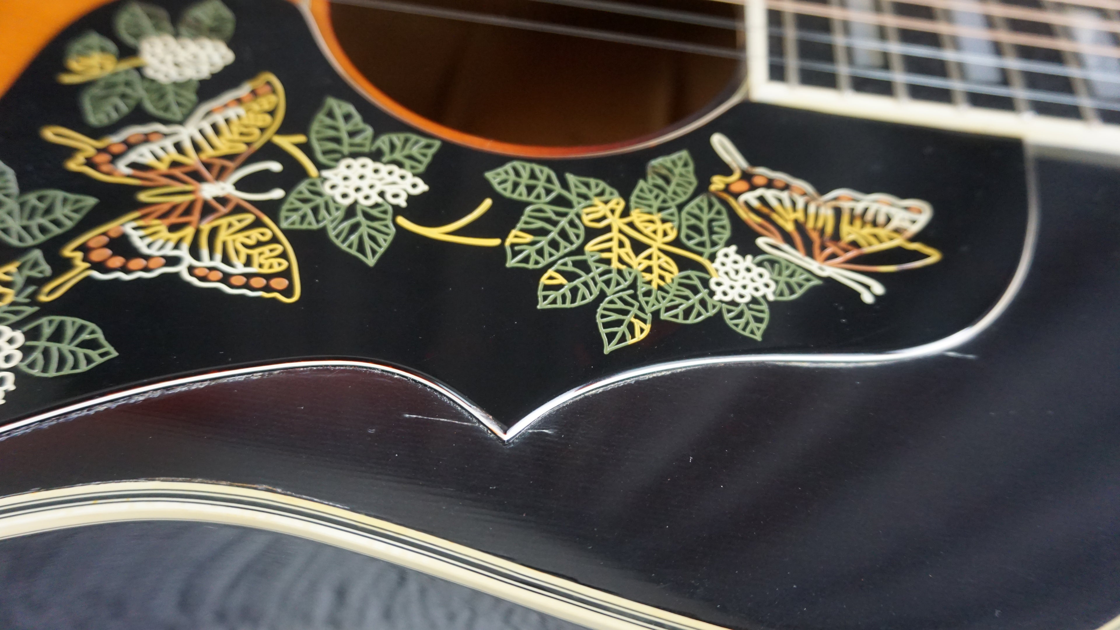 Yamaha L-8S Jumbo Acoustic Guitar MIJ Japan Vintage Sunburst w/ Original Hard Case