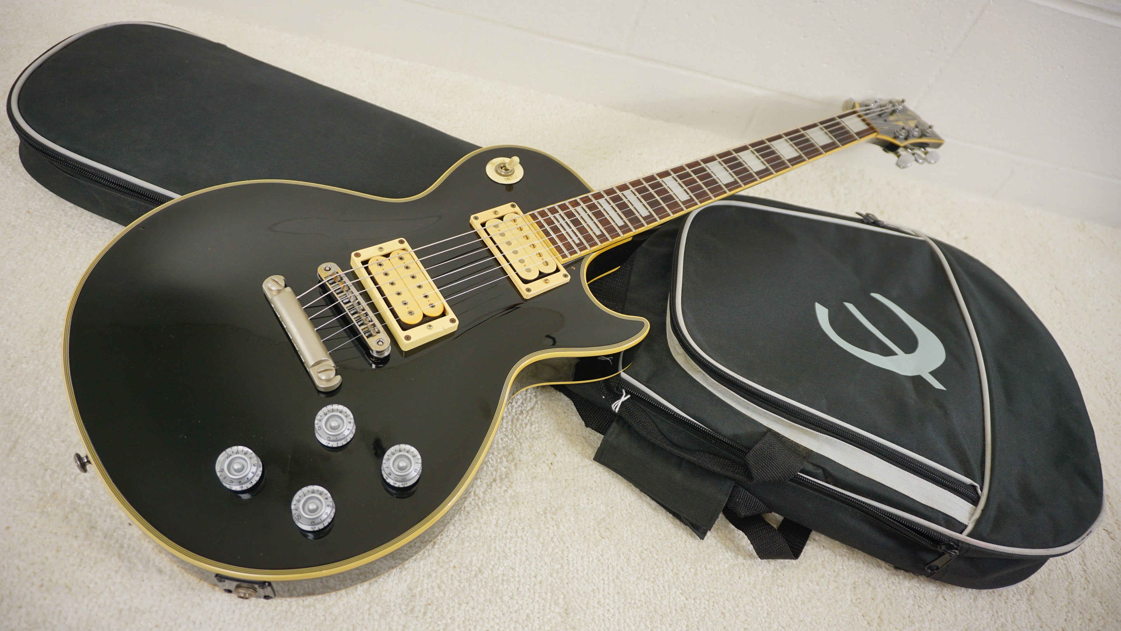 Greco EG Custom Black w/ DiMarzio Bridge Pickup Japan