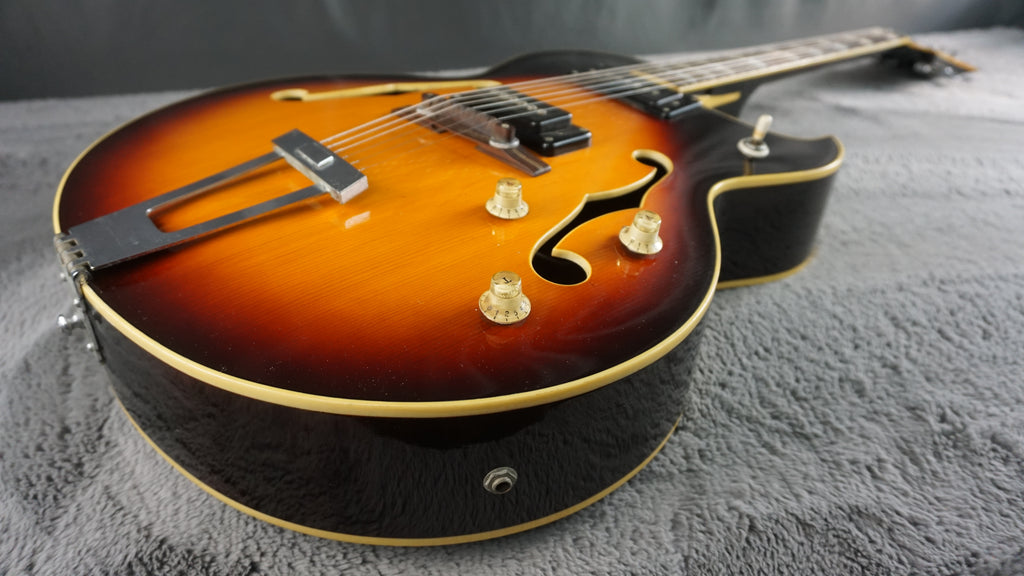 Guyatone Hollowbody Electric 1960s - Sunburst Japan Dual Pickup