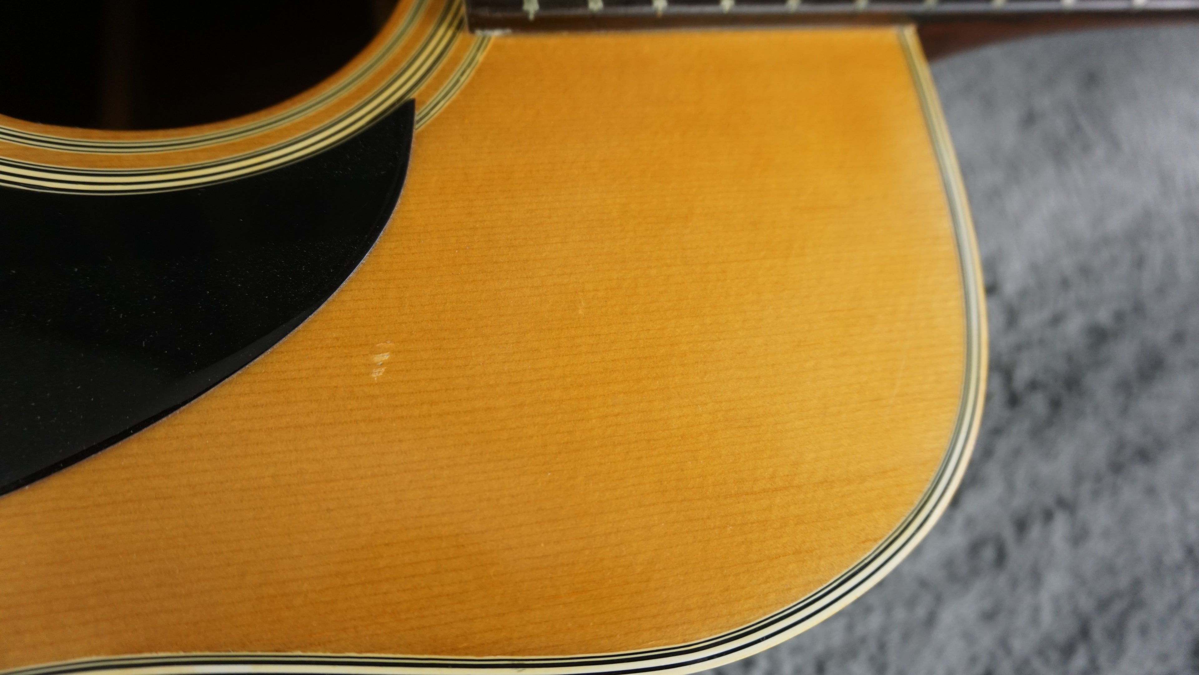 Vintage Jumbo 12-String Acoustic Guitar Japan Made w/ Hard Case
