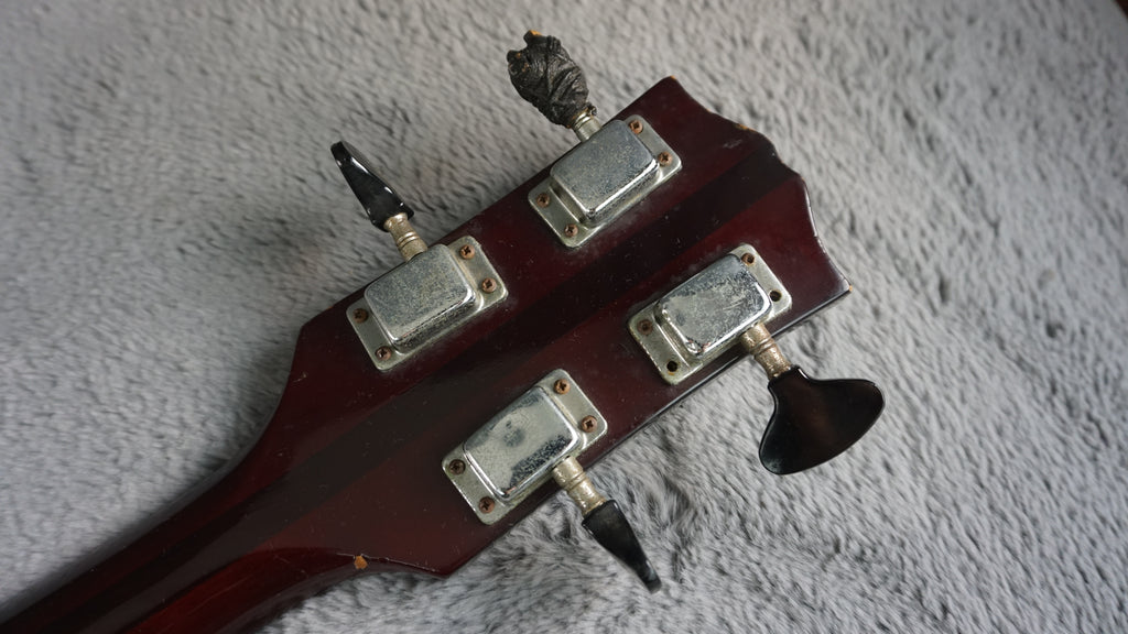 Greco SG-Style Bass MIJ Cherry Red Vintage Short Scale Bass Guitar