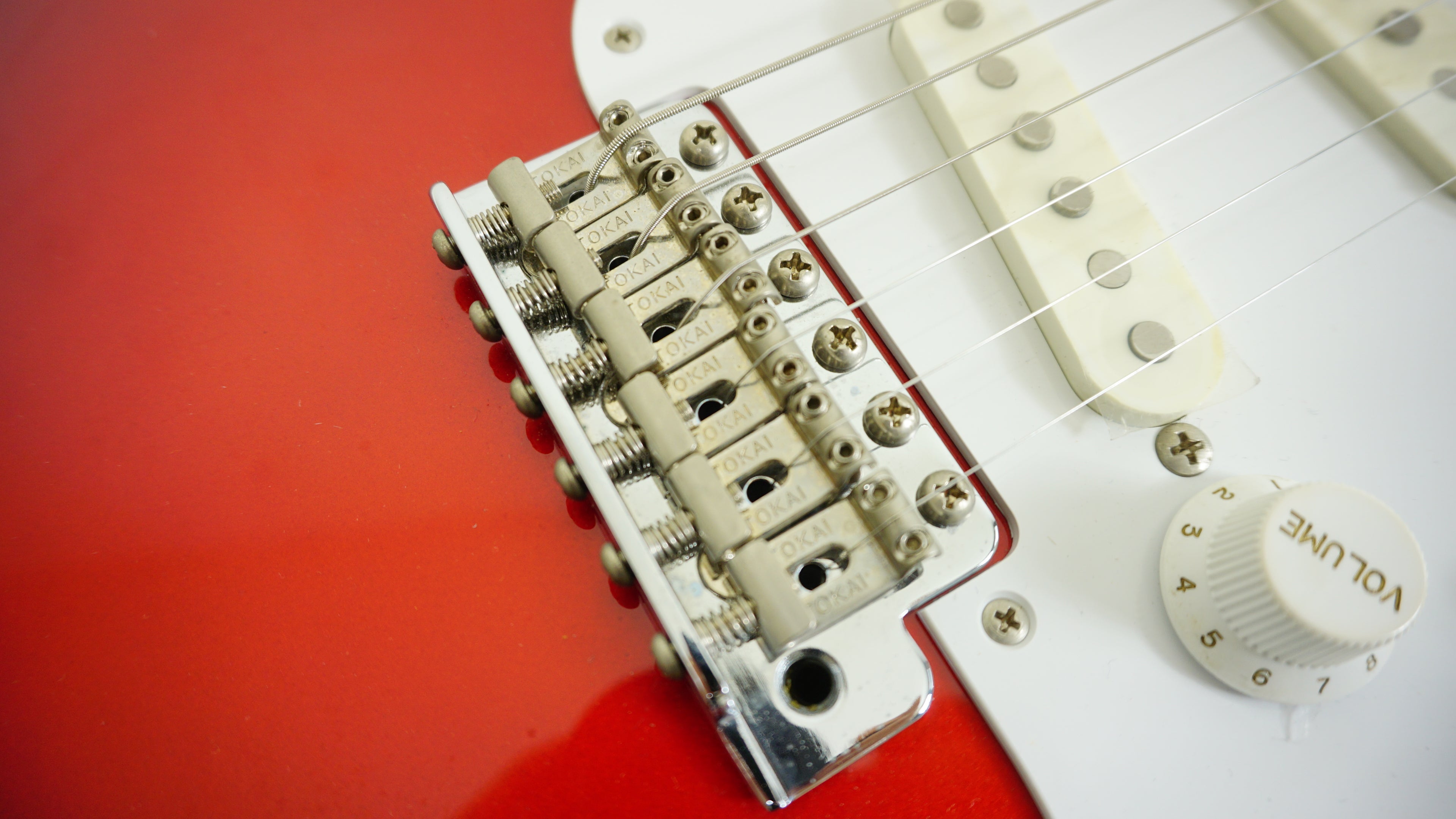 2010 Tokai Goldstar Sound S-Style Electric Guitar Candy Apple Red MIJ Japan