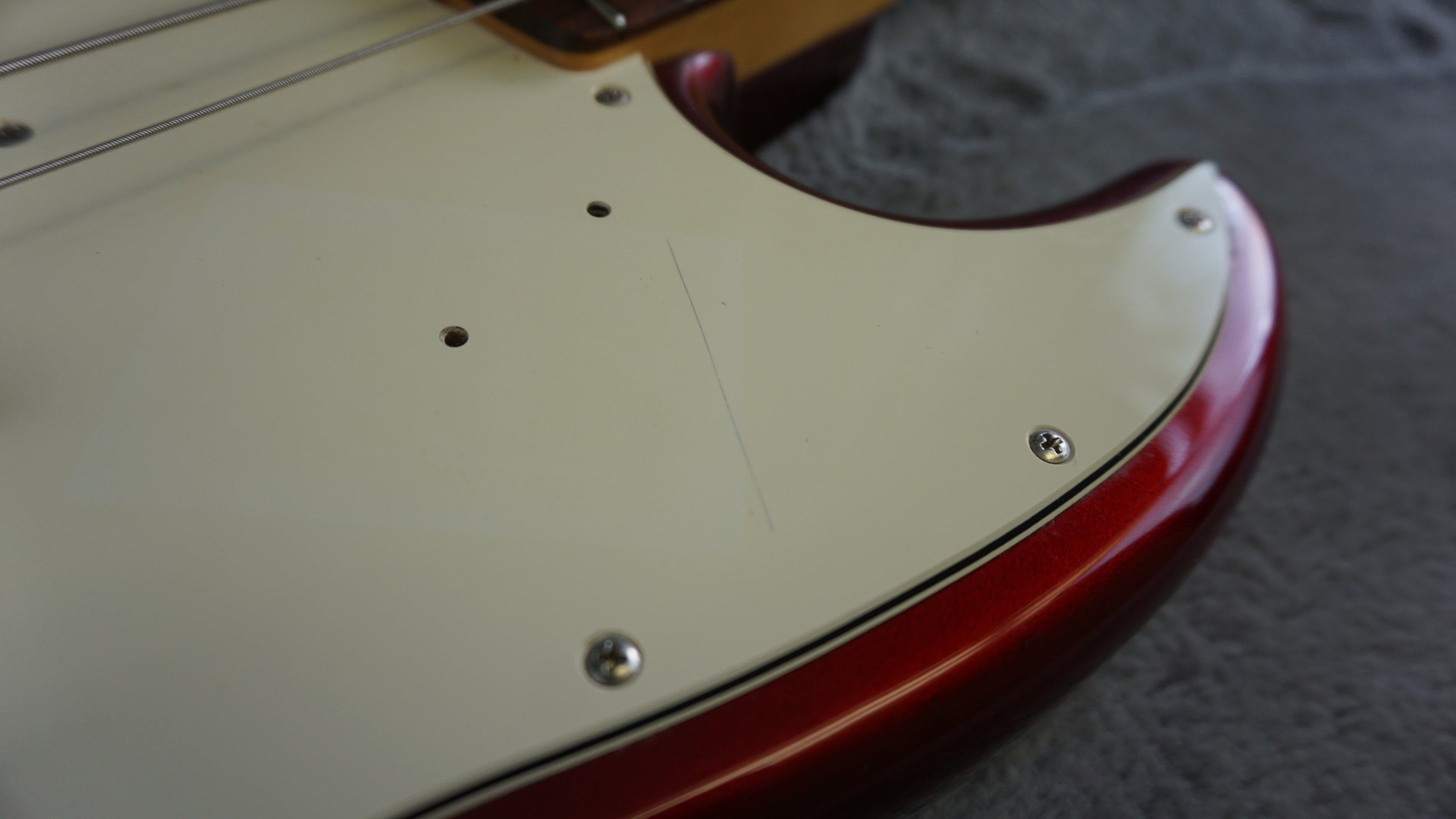 94-95 Fender Japan Jazz Bass Candy Apple Red w/ Gig Bag