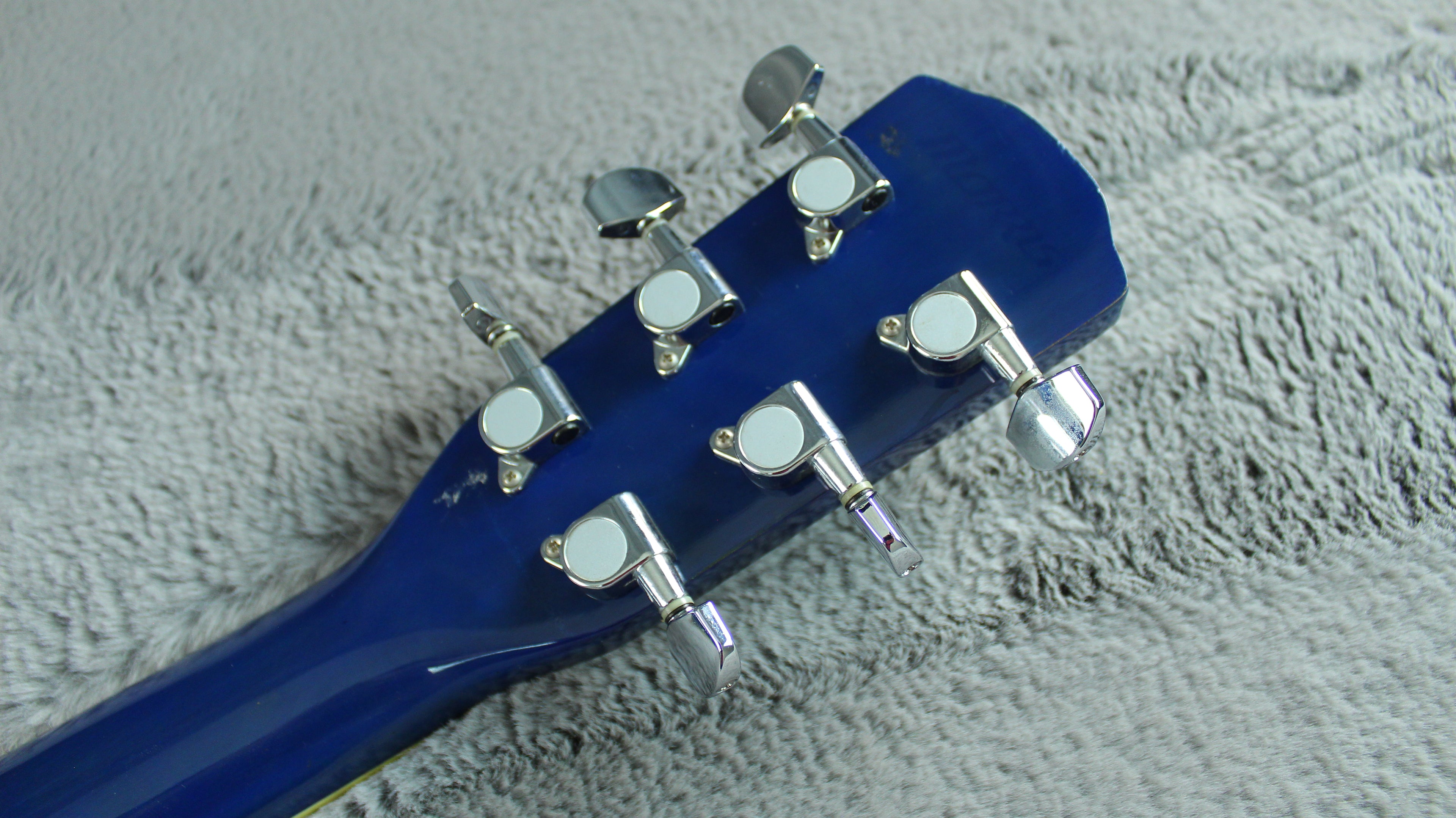 Morris F-02SBU Blue Japan Acoustic Guitar