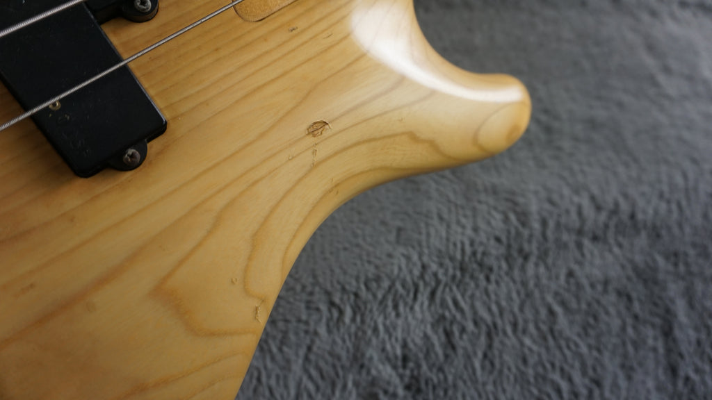 Greco Phoenix Bass MIJ Neck Through Bass Natural Finish Vintage Japan