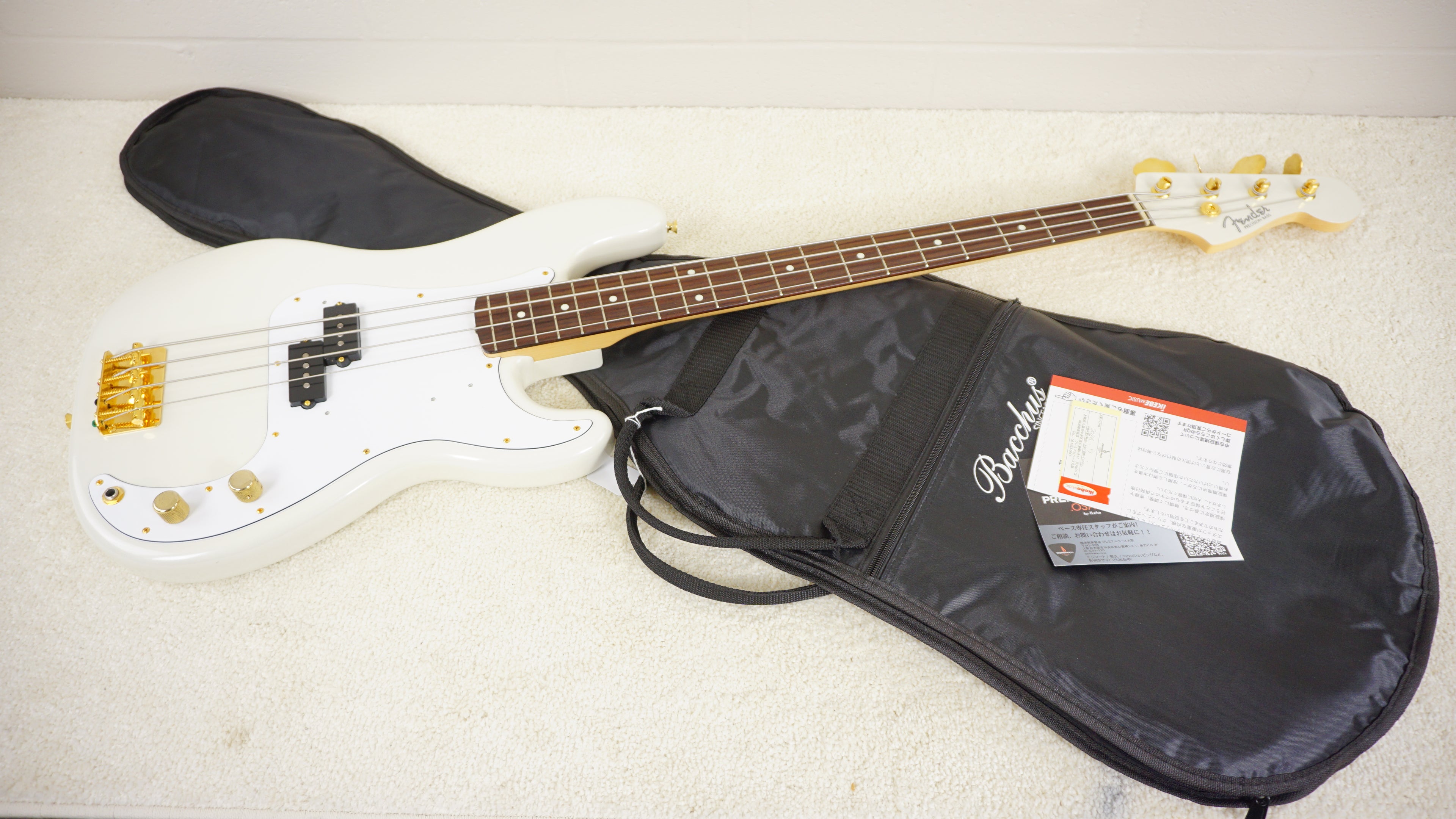 Fender Japan Traditional 60s Precision Bass 2025 - White Pearl