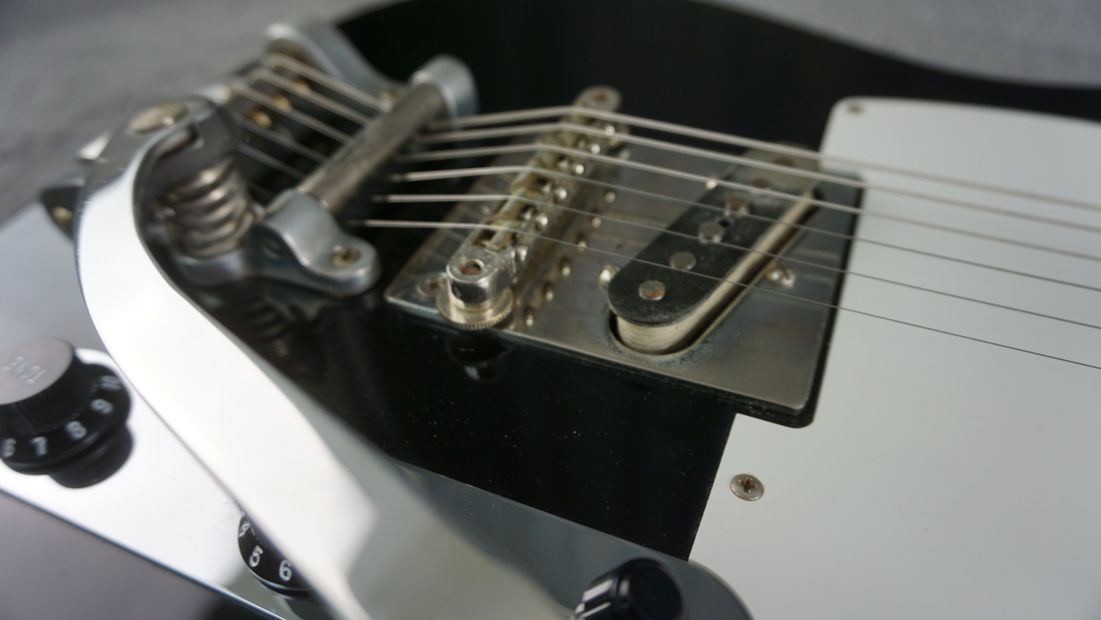 Fender Japan Telecaster Standard 2007 Black Bigsby Fender Custom Shop Pickup