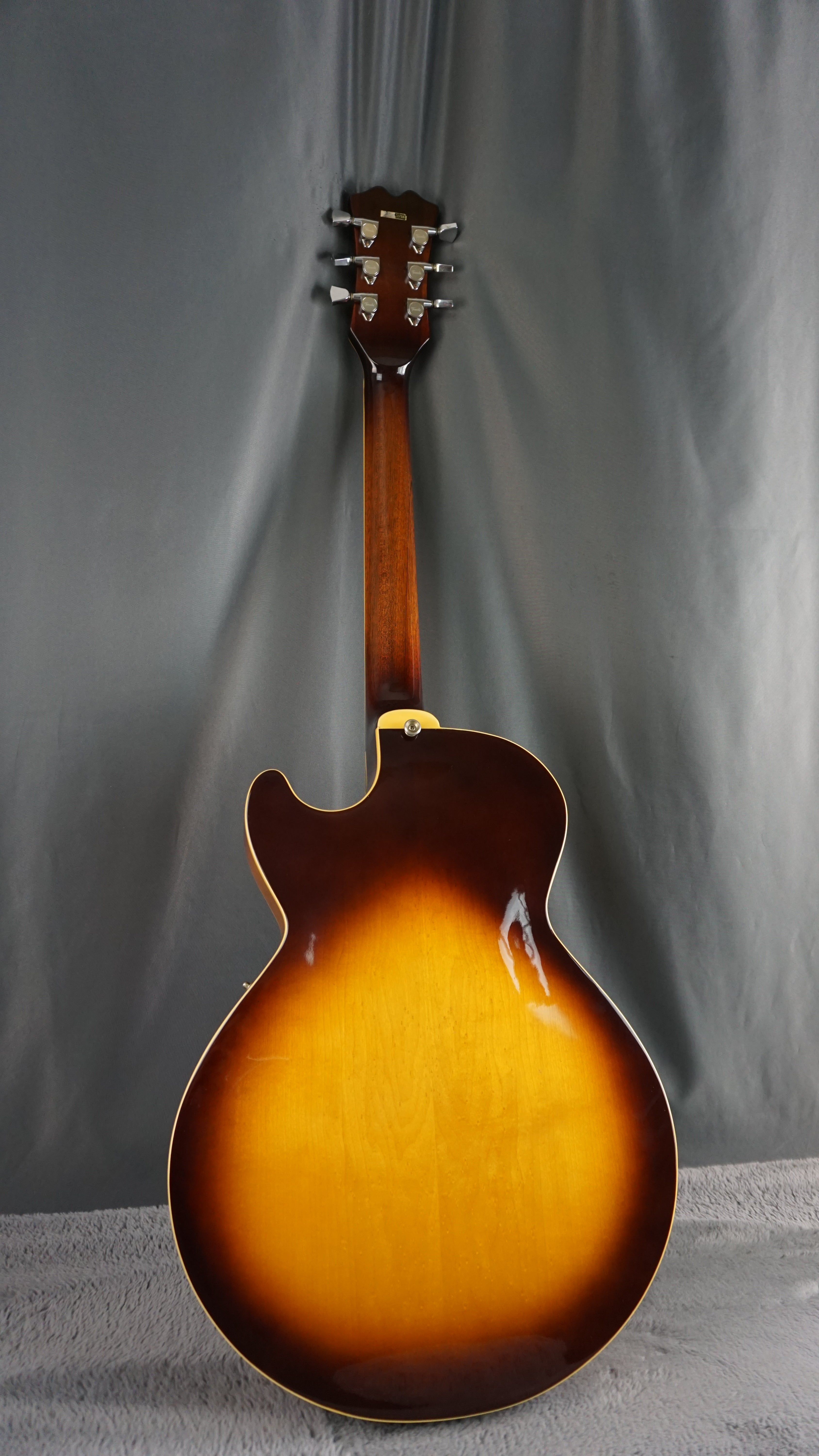 Terada HM Semi Hollowbody Electric Guitar Sunburst - Japan w/ Case